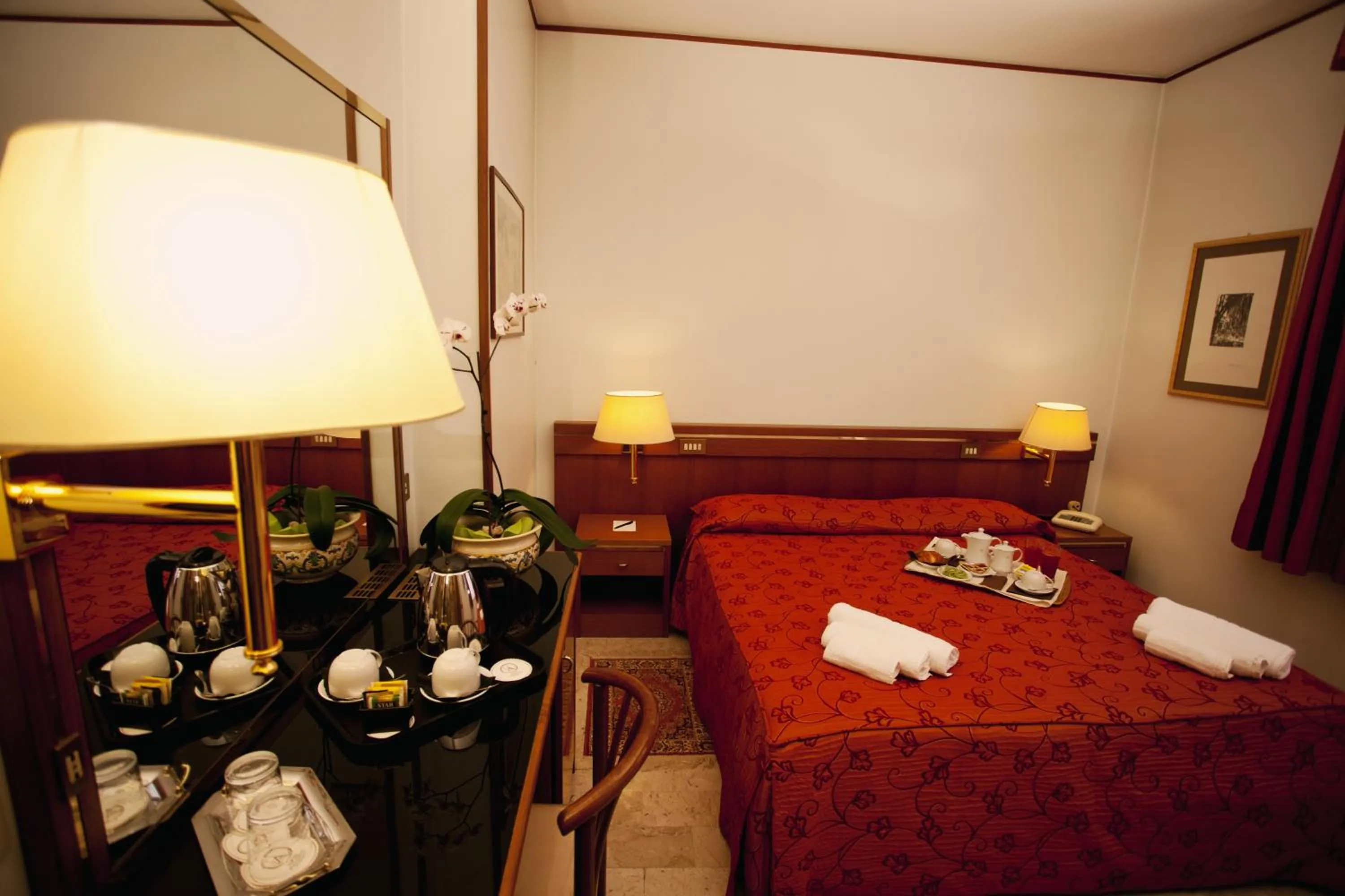 Decorative detail, Bed in Augustus