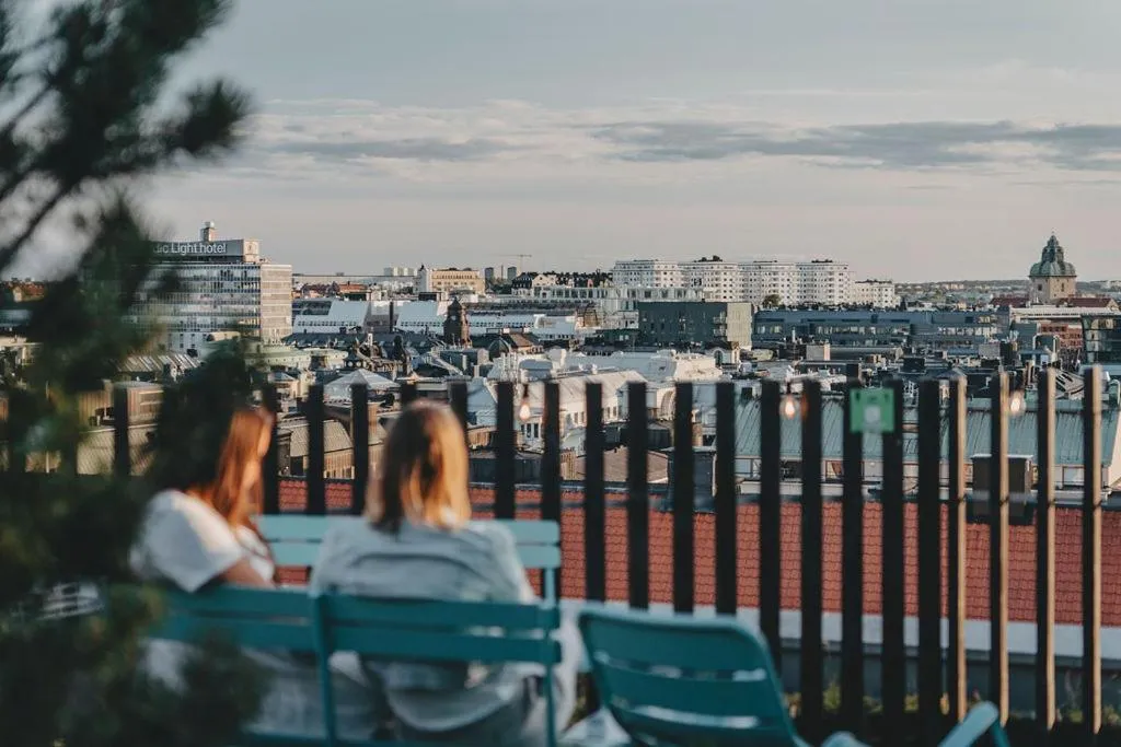 Balcony/Terrace in Hotel With Urban Deli