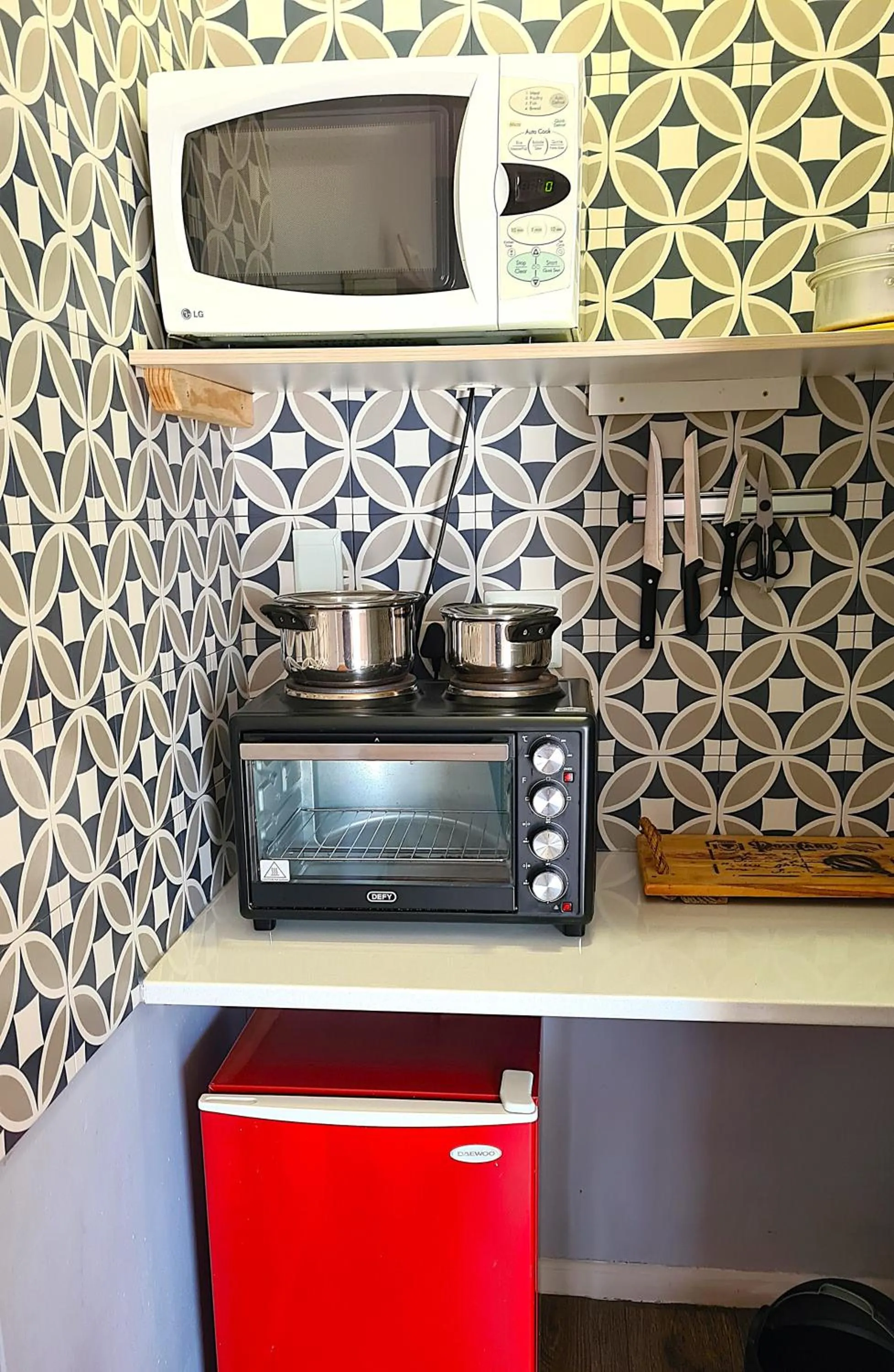 Kitchen or kitchenette in Tiende Laan Bed & Breakfast and Self-Catering