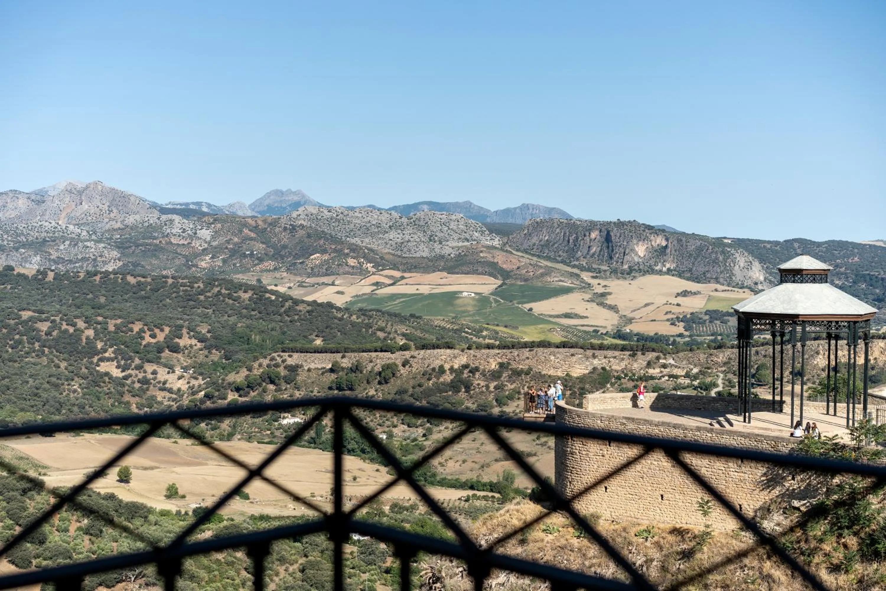 Mountain view in Parador de Ronda