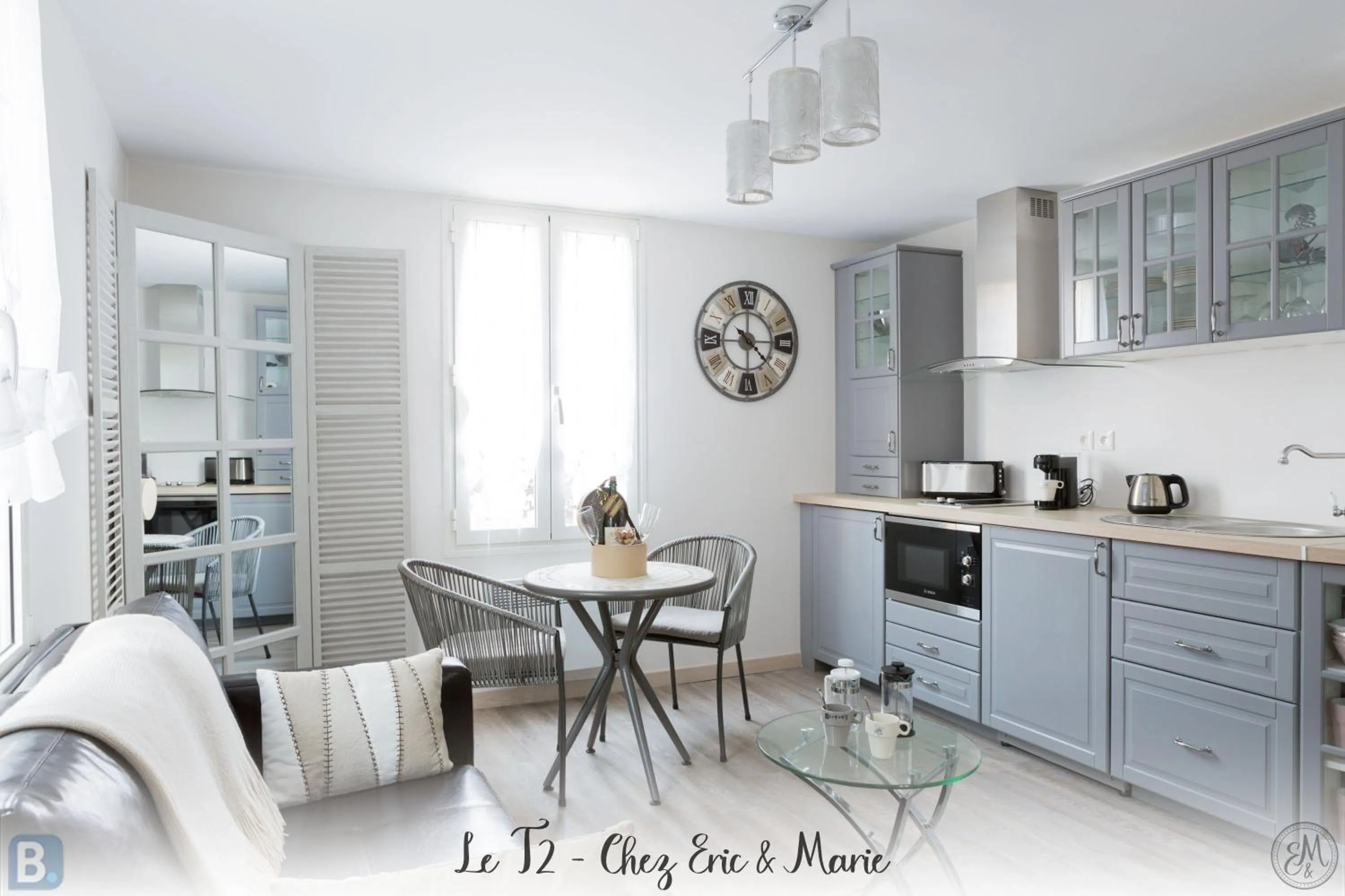 Kitchen or kitchenette in Les Maisons de Maje - Le T2-T3