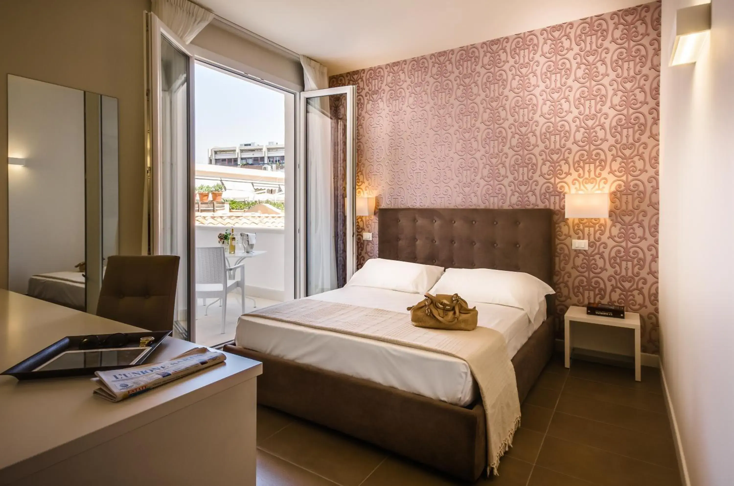 Executive Double Room with Balcony in Il Gallo Bianco Executive Double Room with Balcony in Il Gallo Bianco