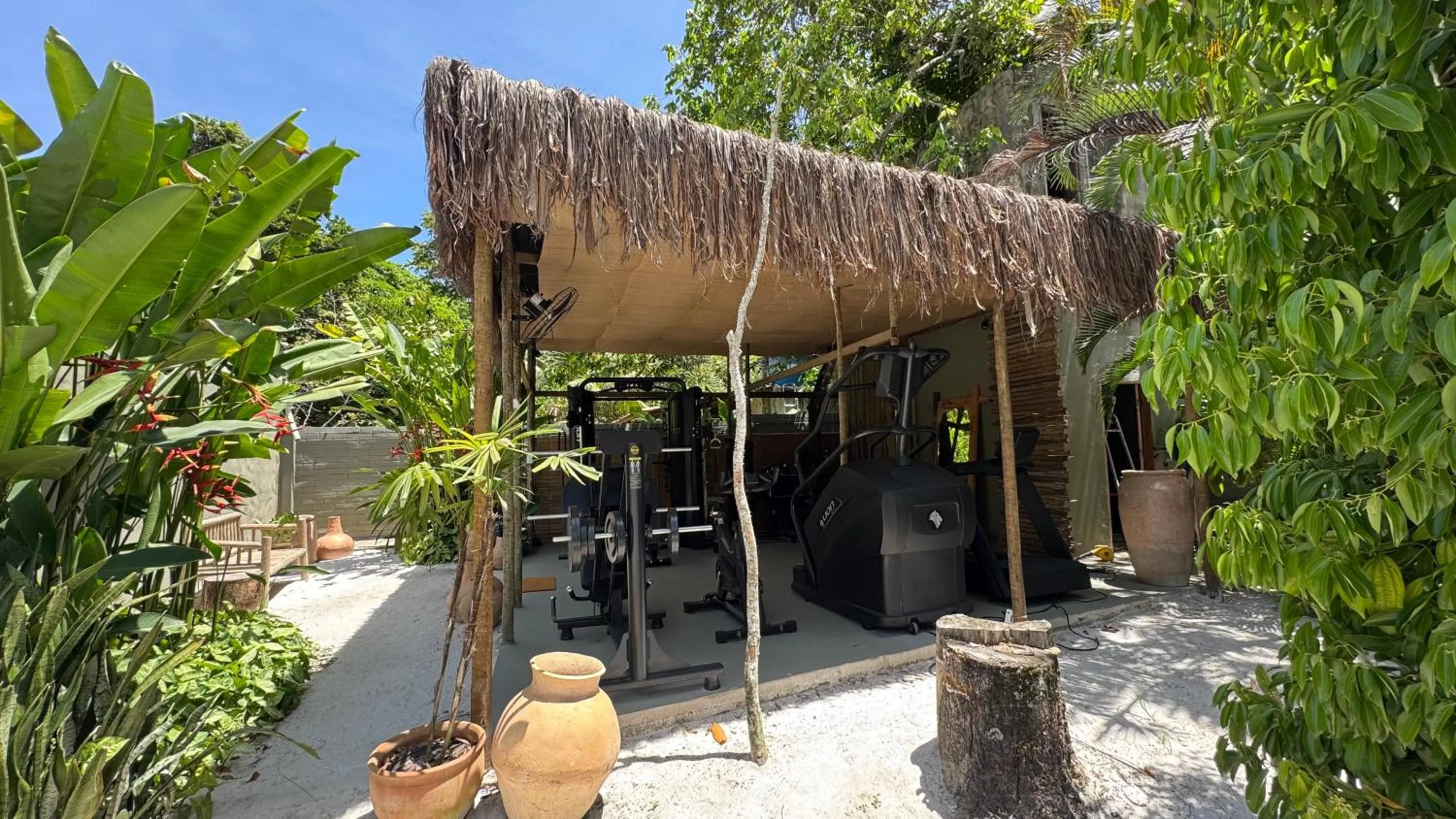 Fitness centre/facilities in Hotel Boutique Perainda