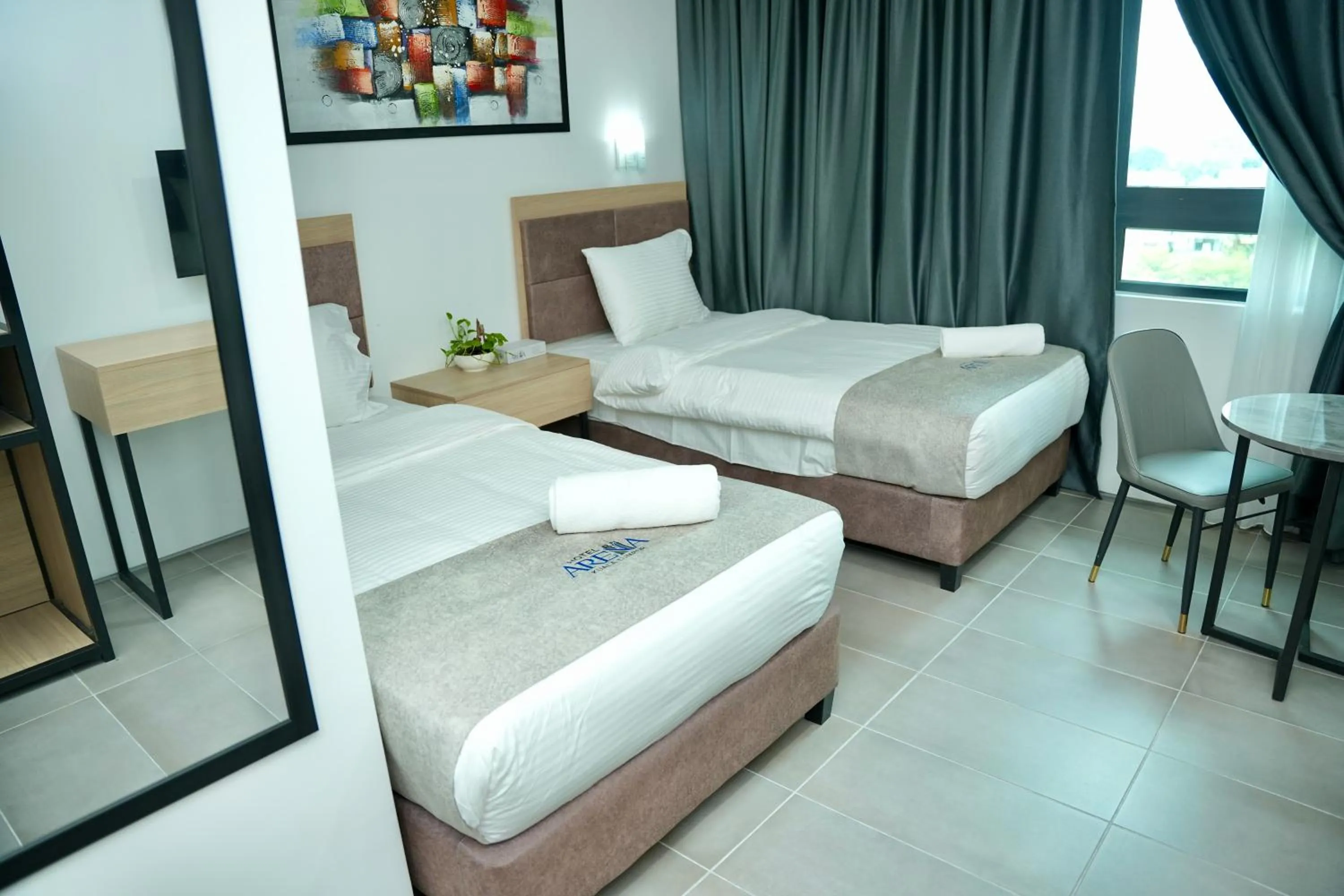 Twin Room in Arena Suites Kuala Lumpur