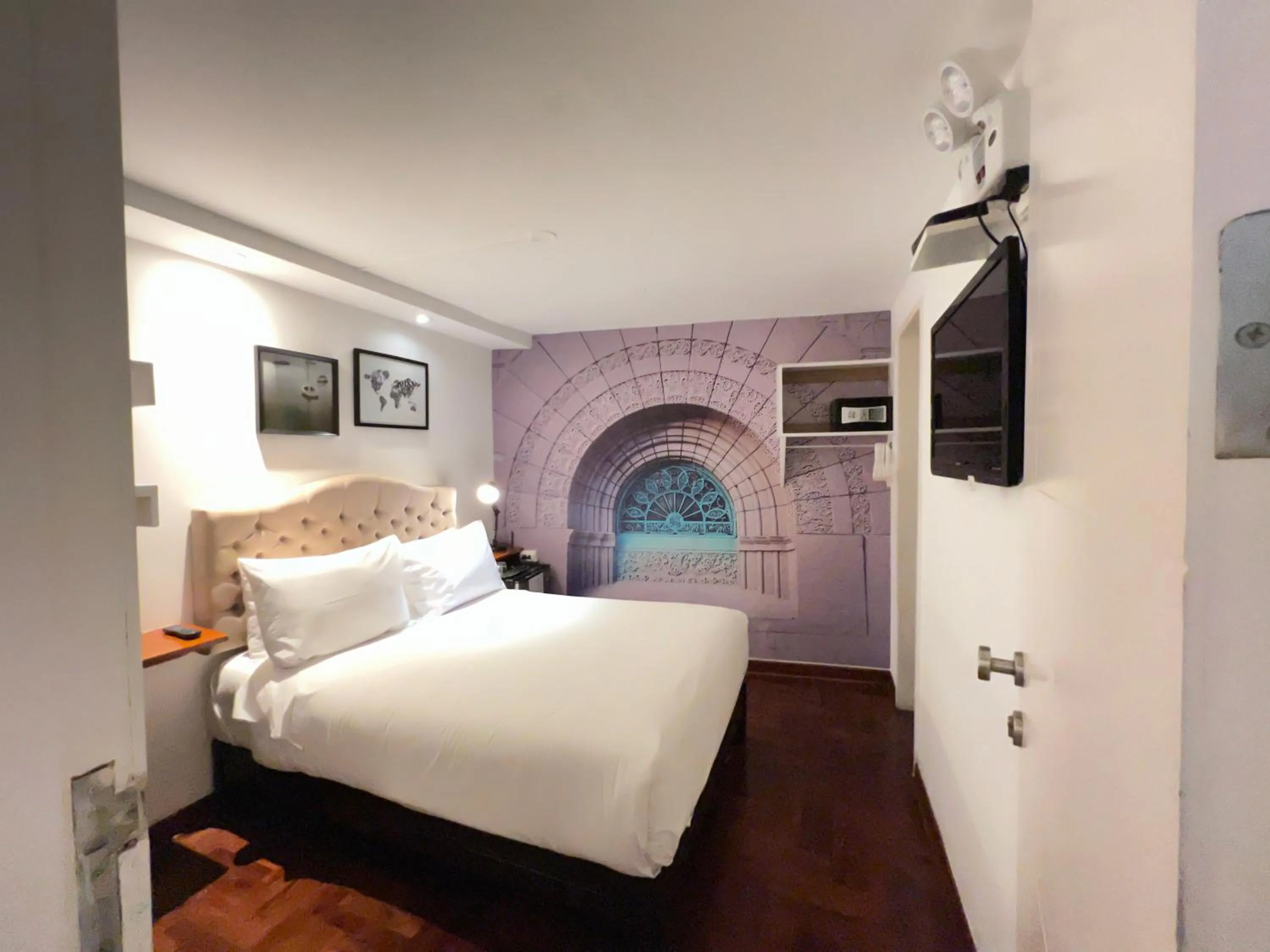 Bed in La Casa del Viajero