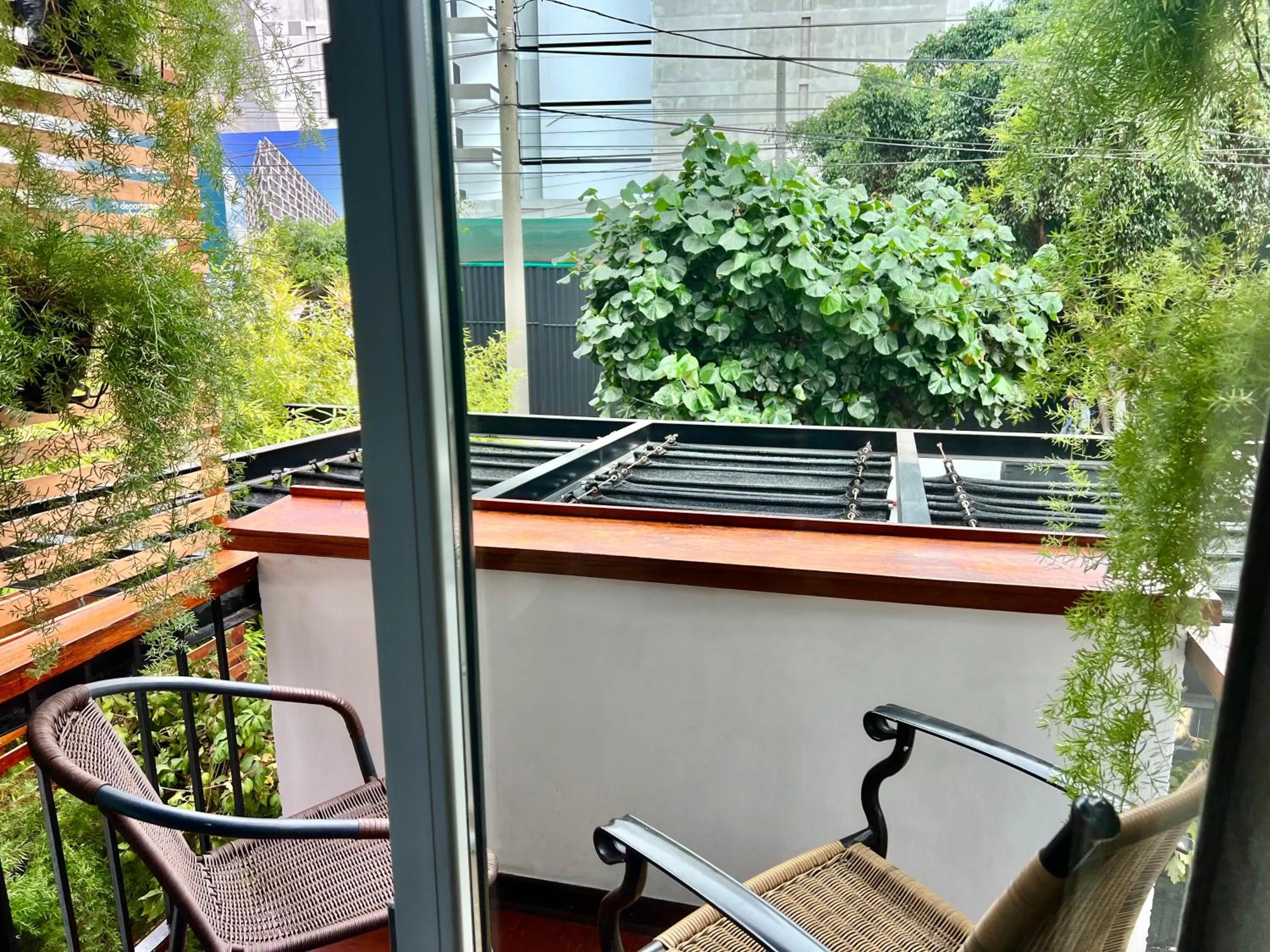 Patio in La Casa del Viajero