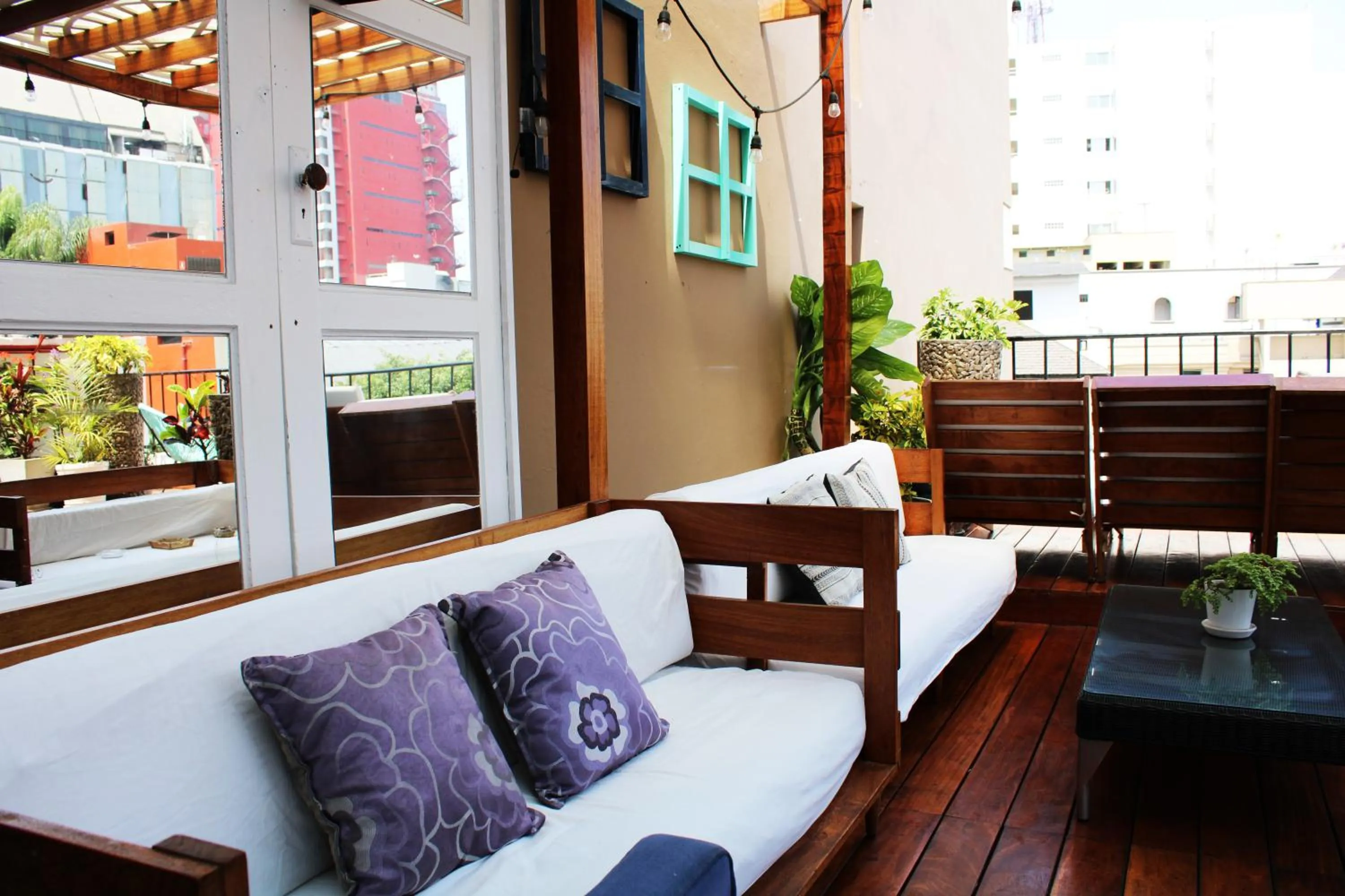 Balcony/Terrace in La Casa del Viajero