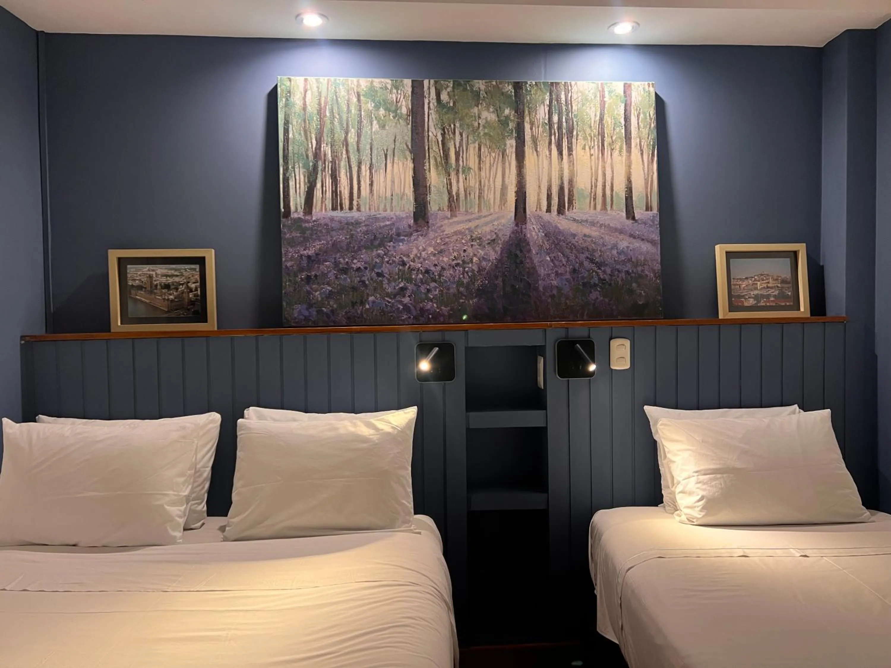 Bed in La Casa del Viajero