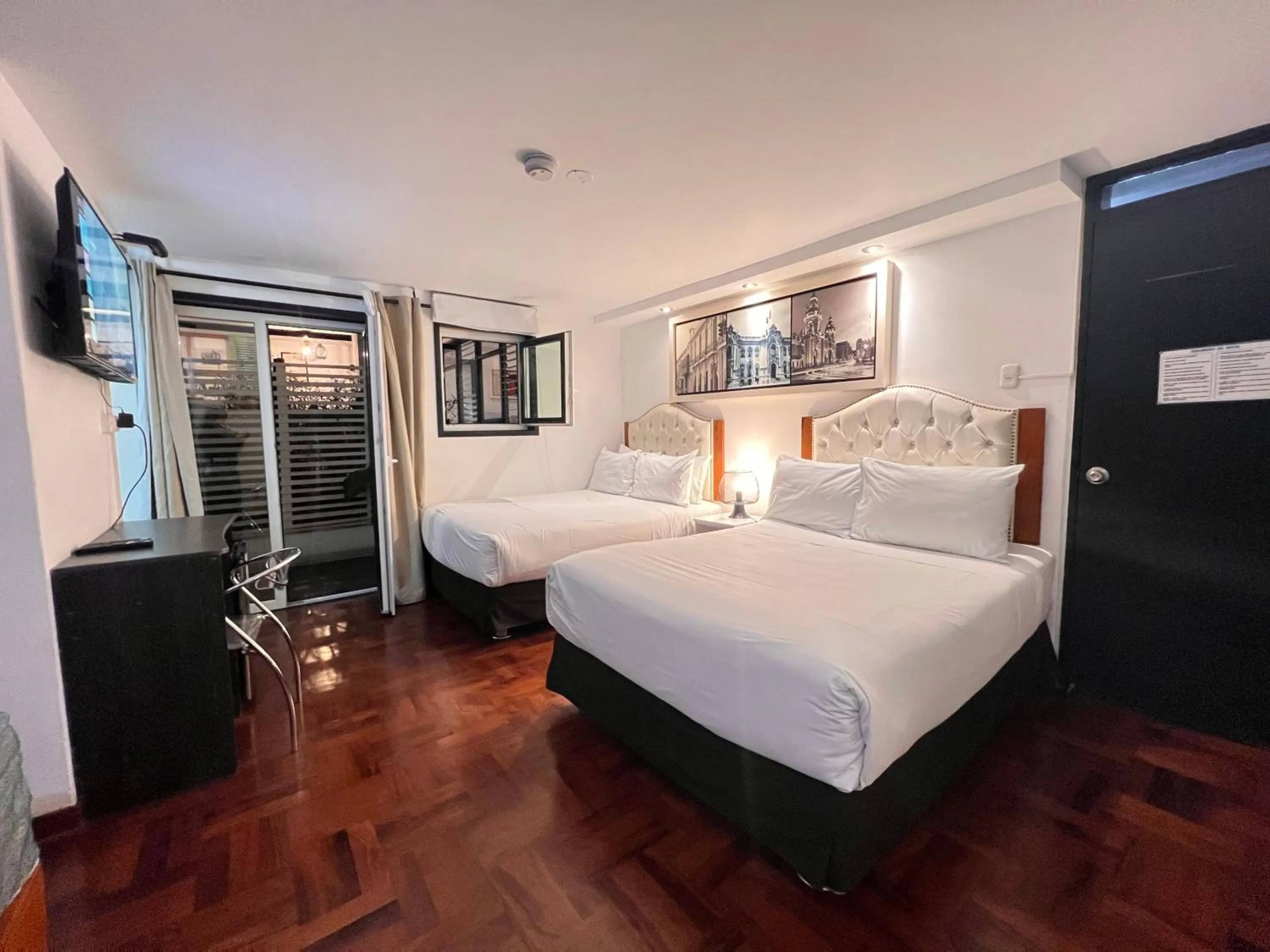 Bed in La Casa del Viajero