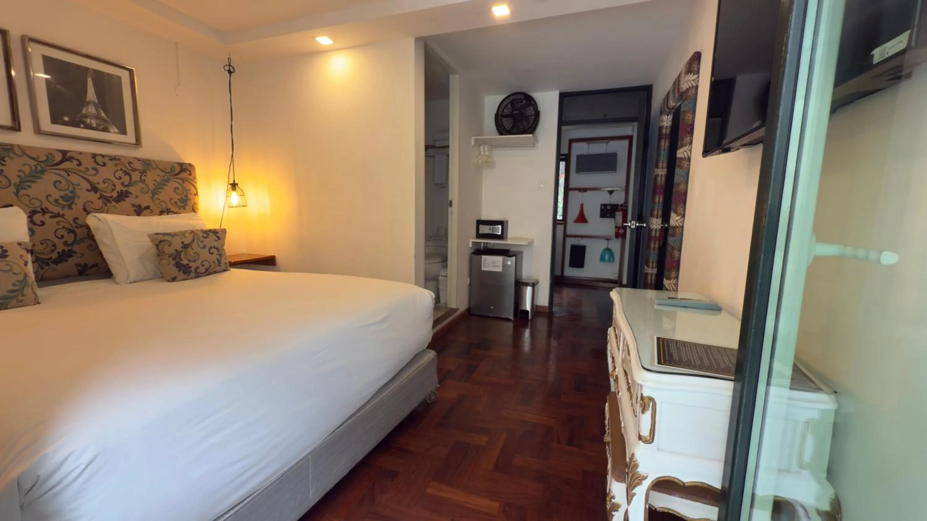 Bed in La Casa del Viajero