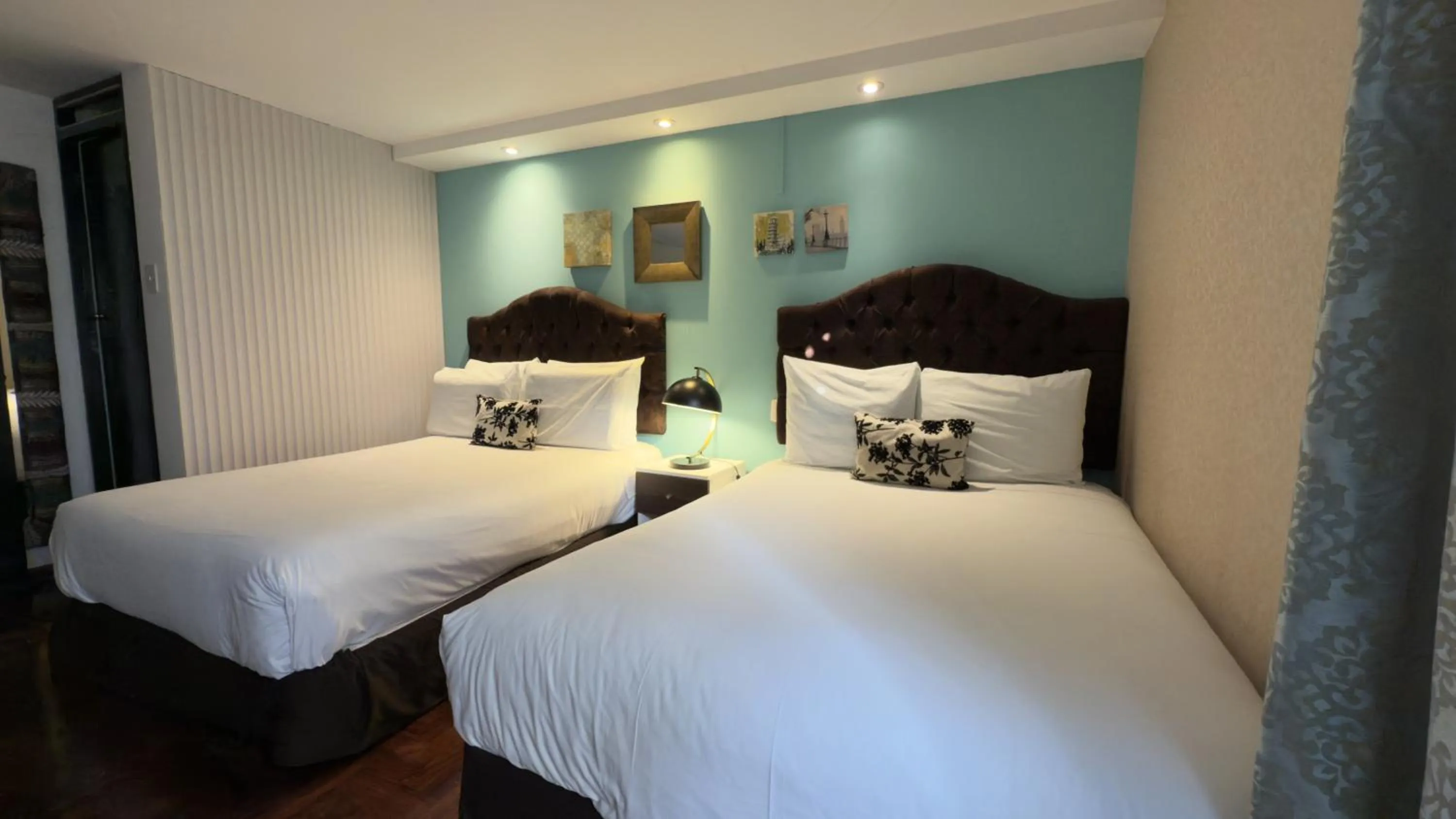 Bed in La Casa del Viajero