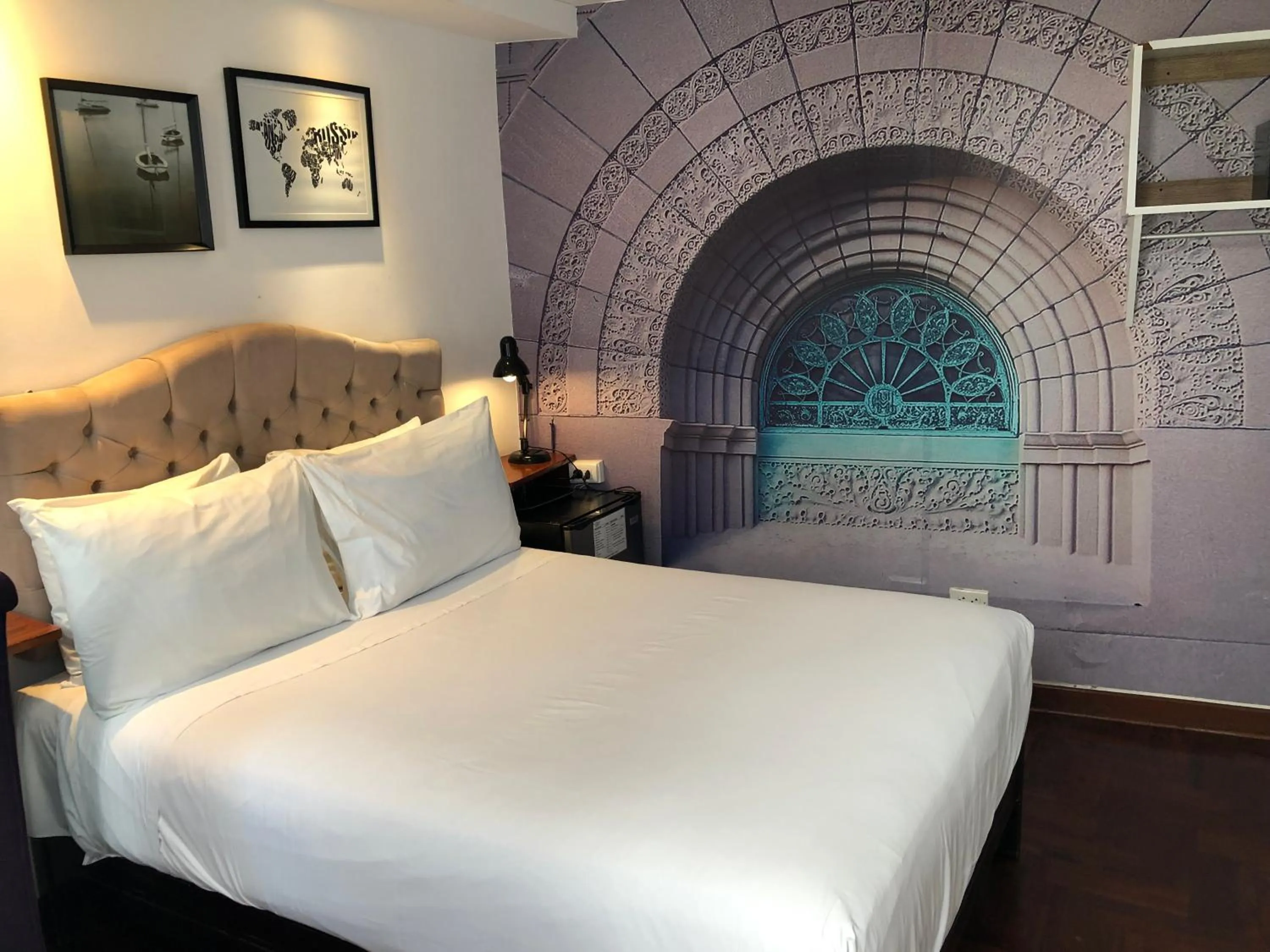 Bed in La Casa del Viajero