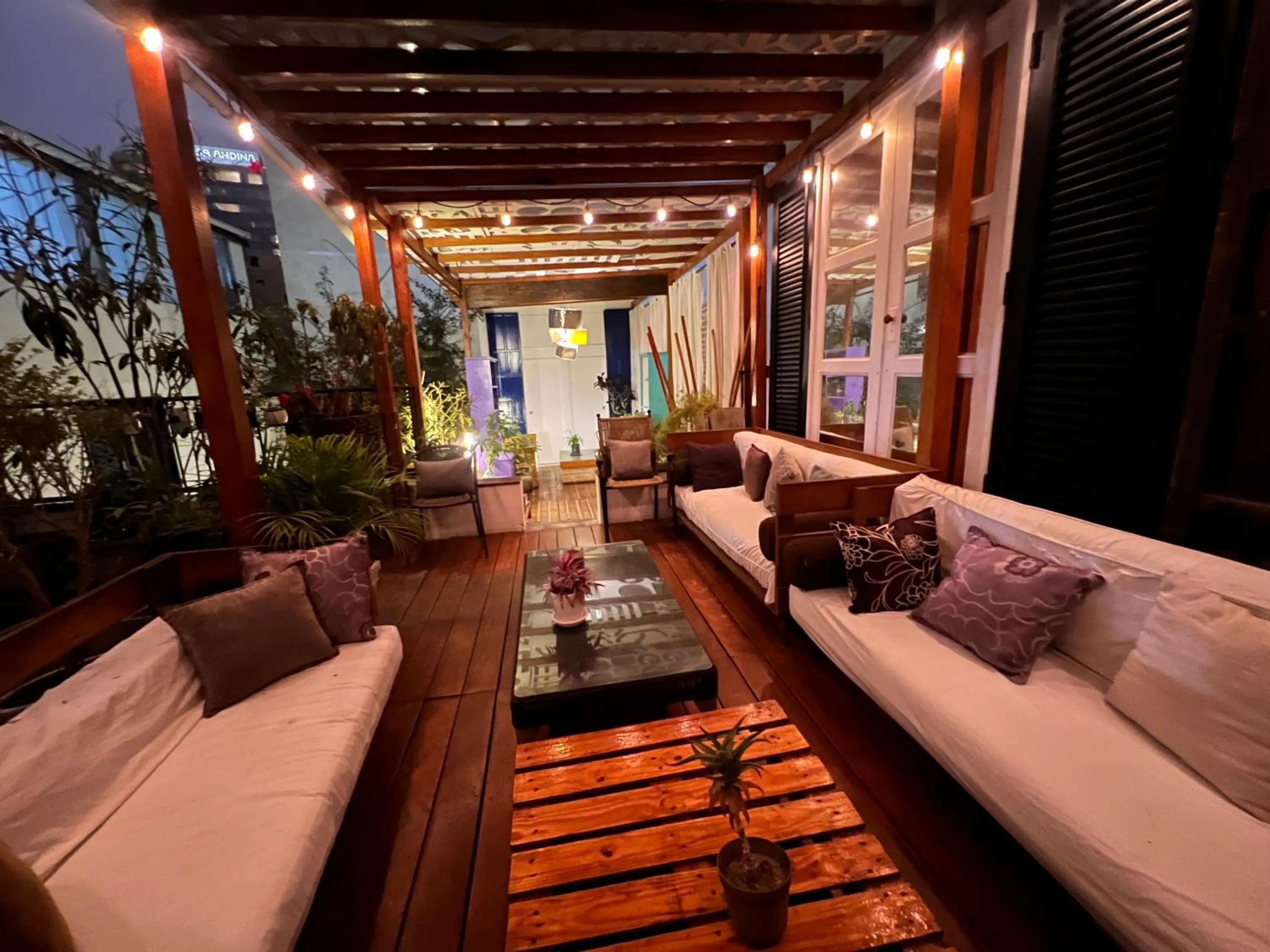 Balcony/Terrace in La Casa del Viajero