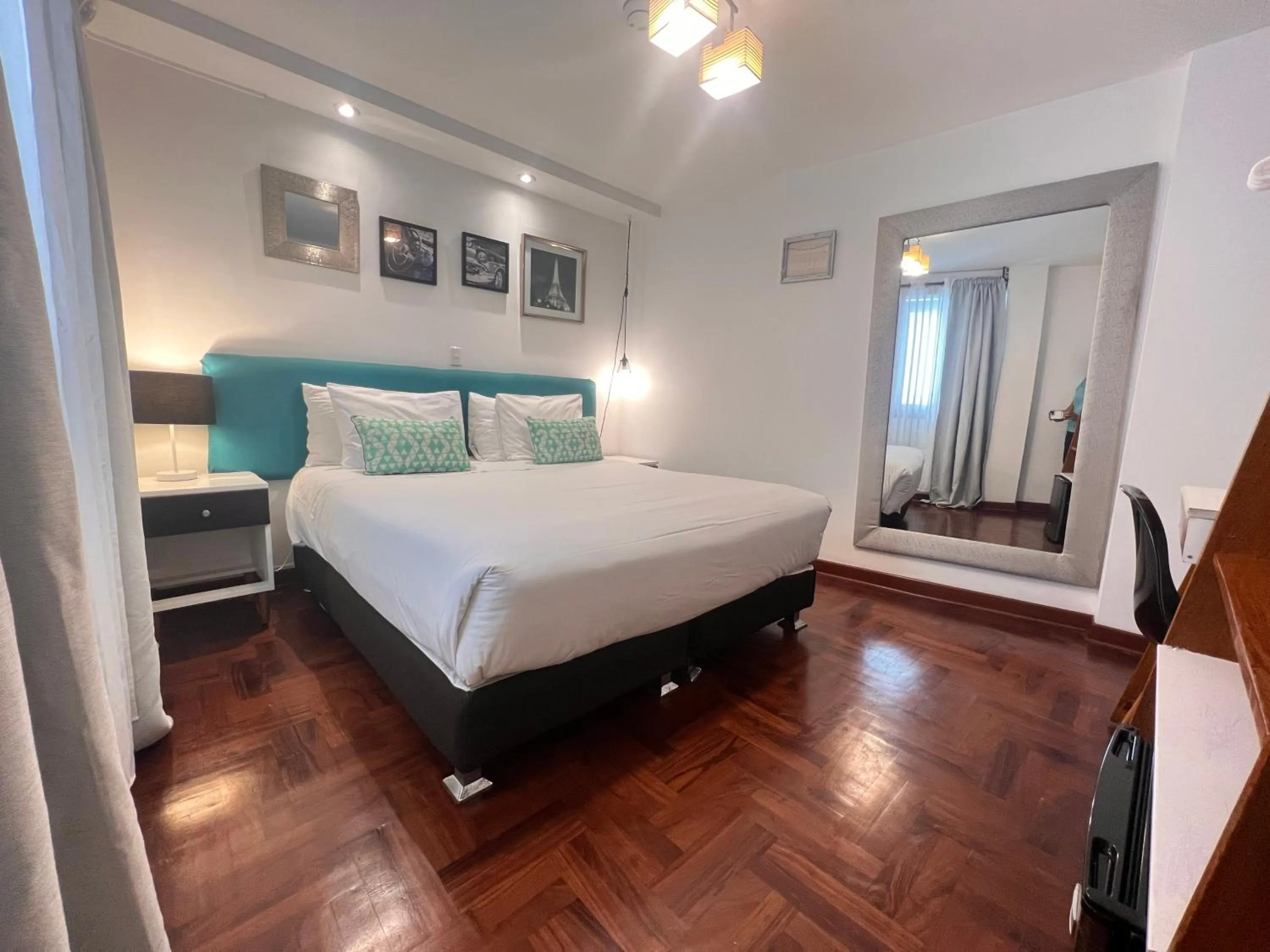 Bed in La Casa del Viajero