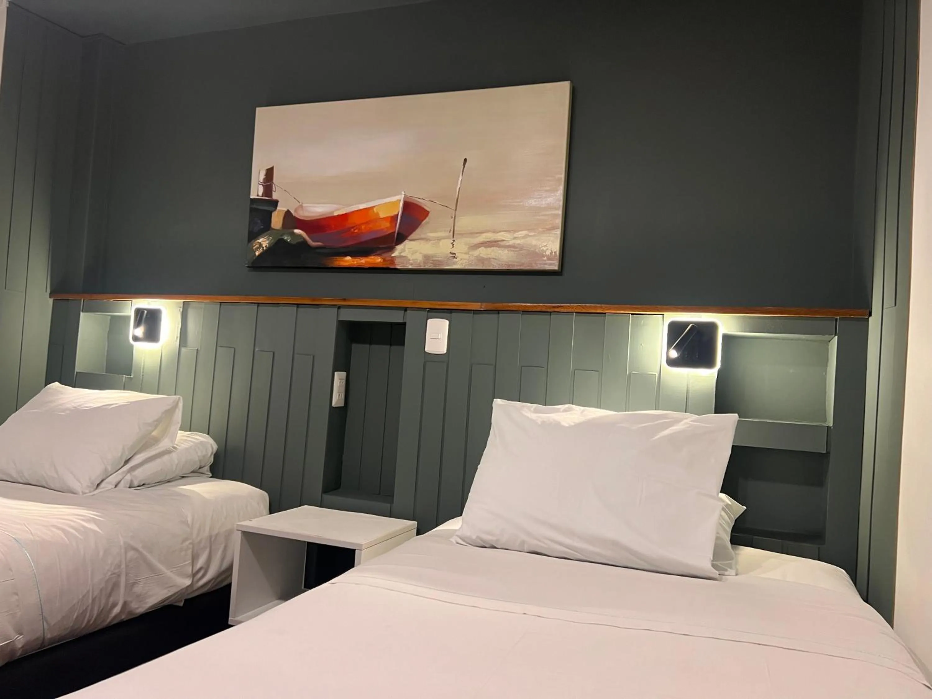 Bed in La Casa del Viajero