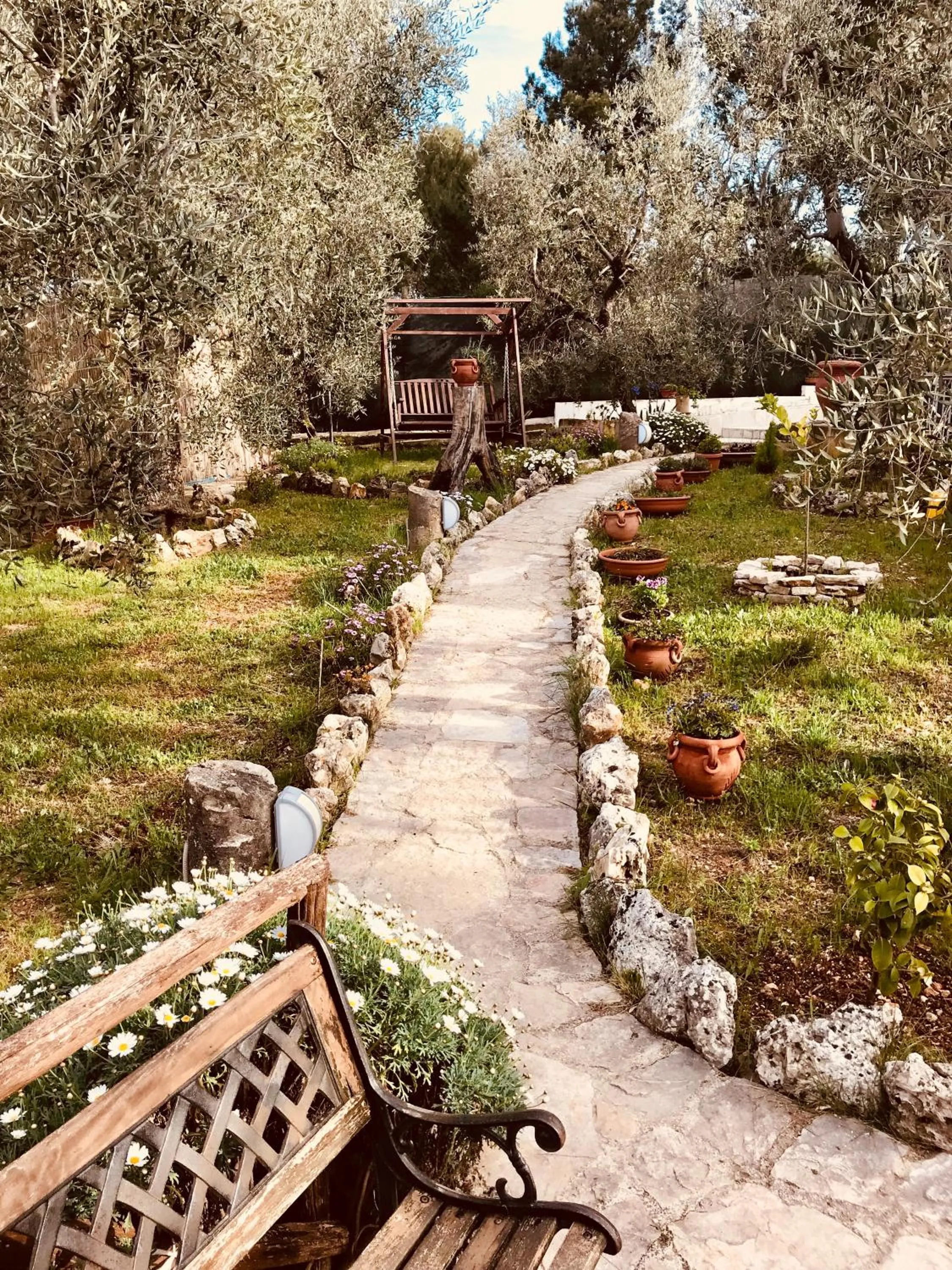 Garden view in Casale Degli Angeli