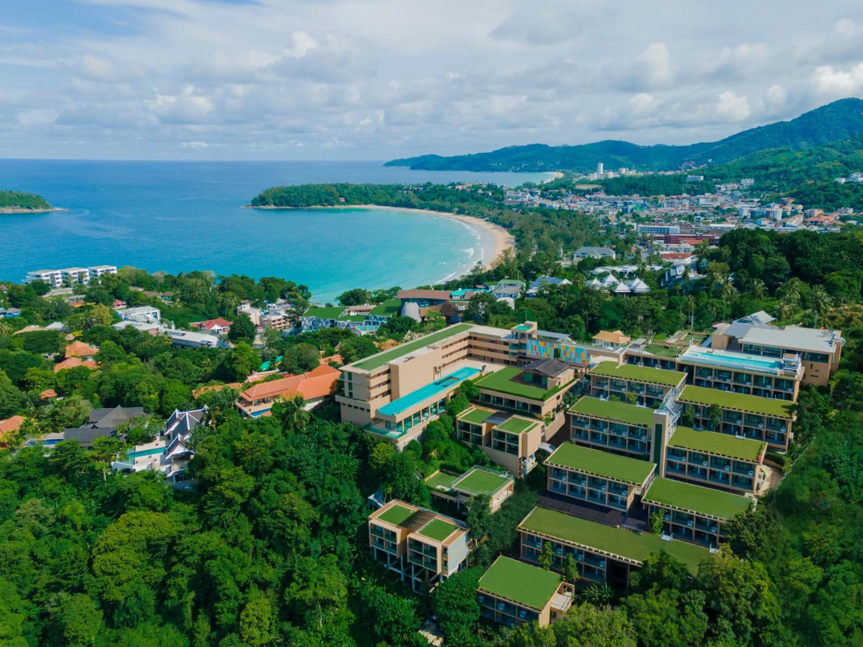Sea view, Bird's-eye View in The Sea Galleri by Katathani