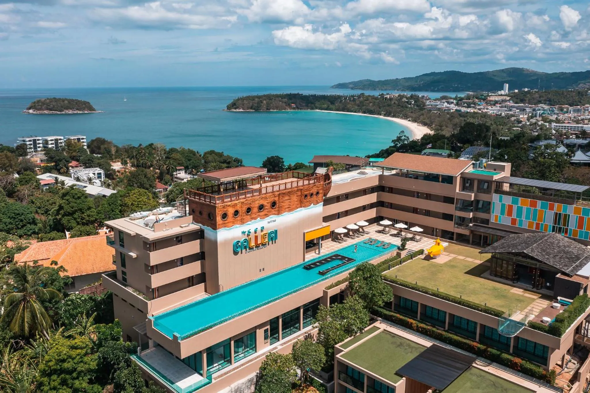 Property building, Bird's-eye View in The Sea Galleri by Katathani
