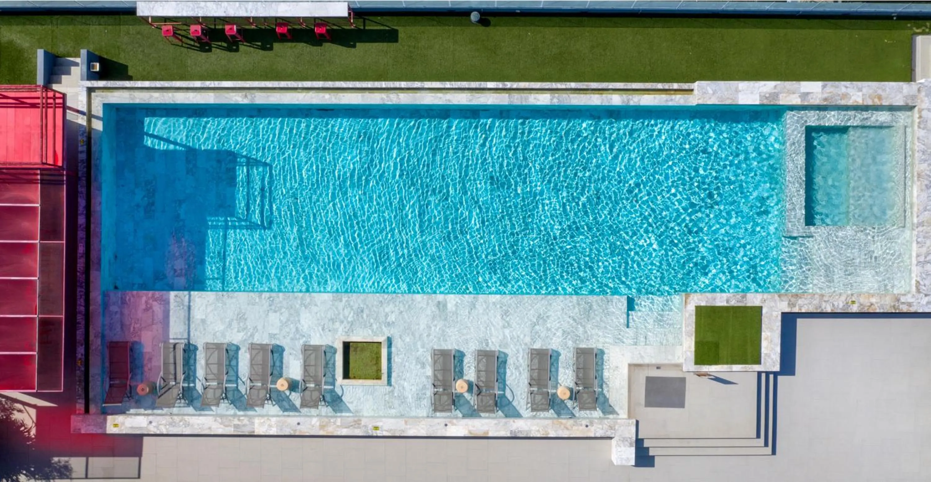 Pool view in The Sea Galleri by Katathani