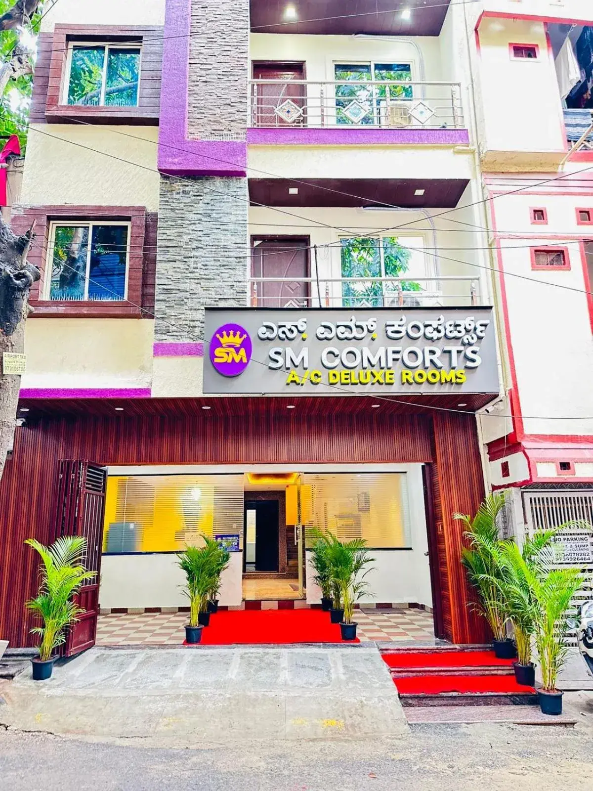 Hotel SM Comforts BTM Layout Hotel SM Comforts BTM Layout