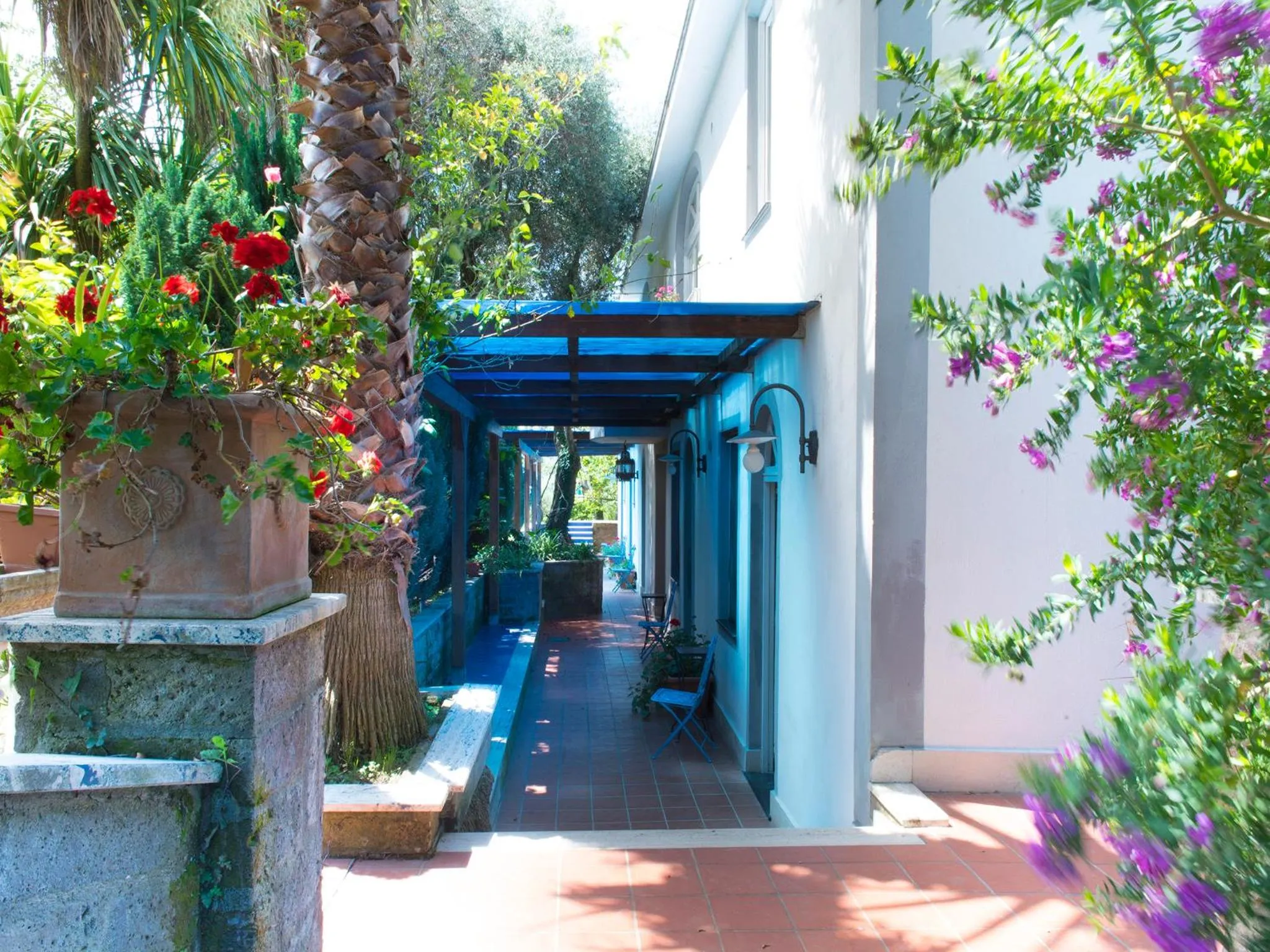 Facade/entrance in Villa Giovanna