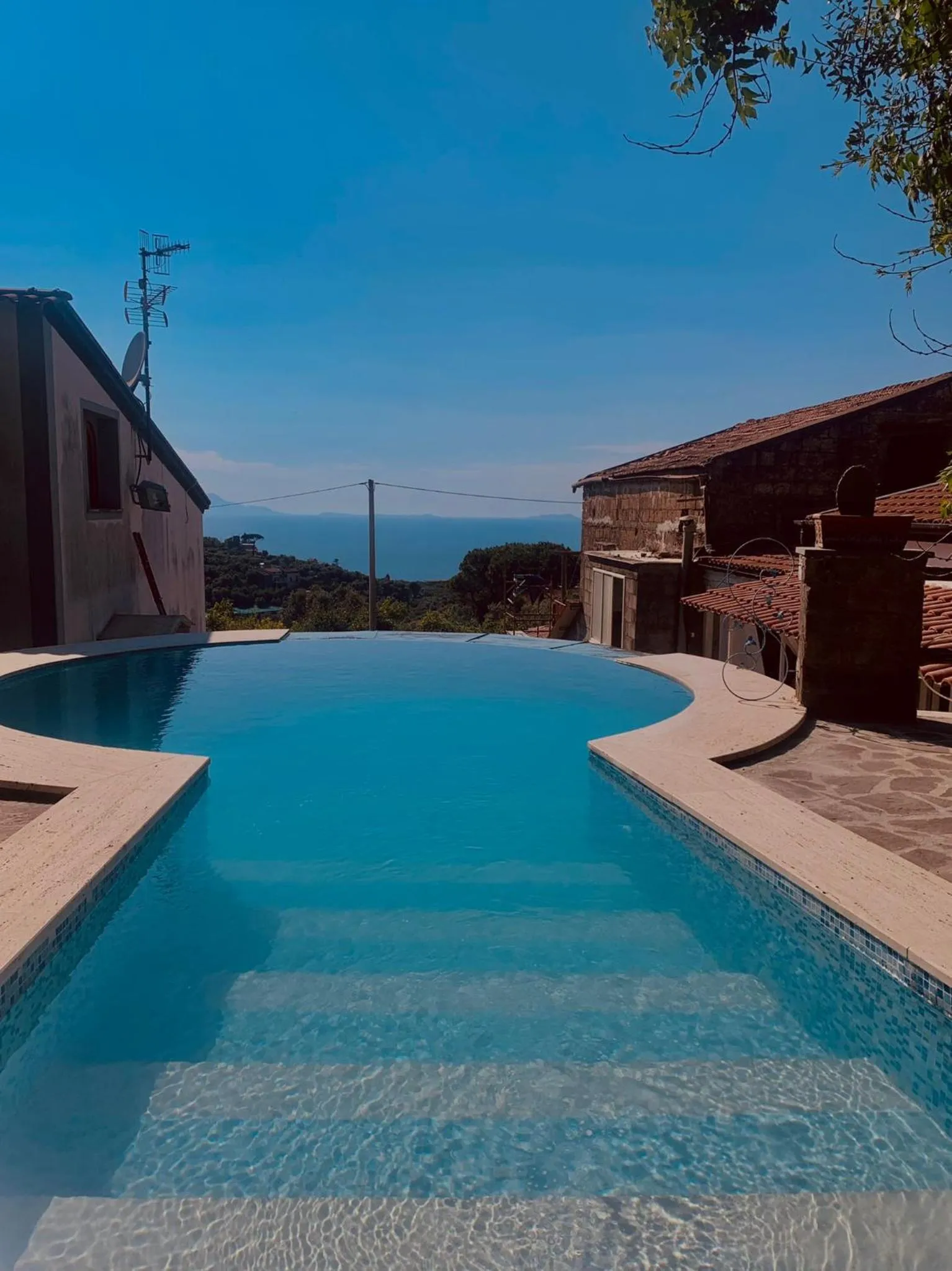 Swimming pool in Villa Giovanna