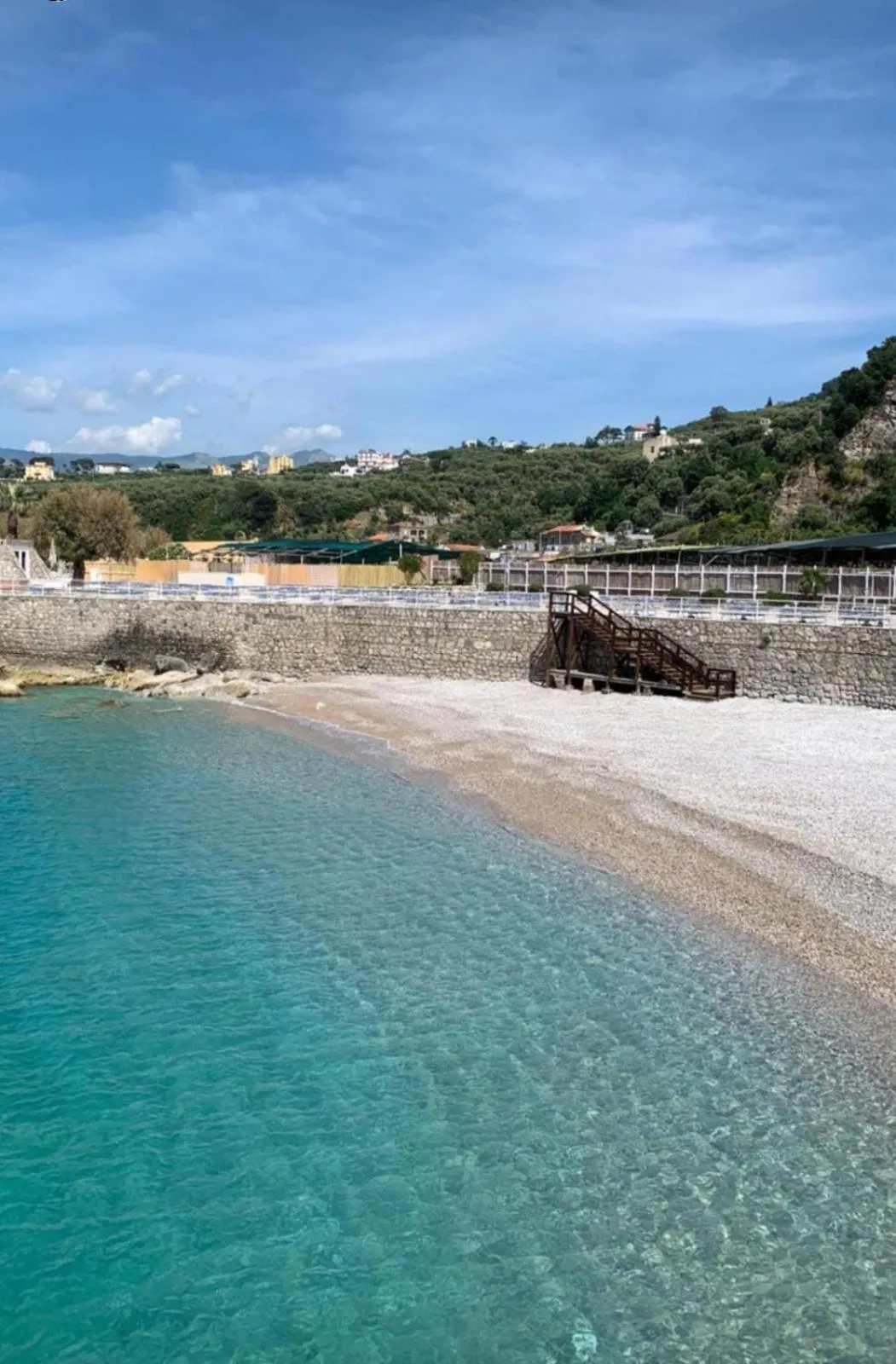 Beach in Villa Giovanna