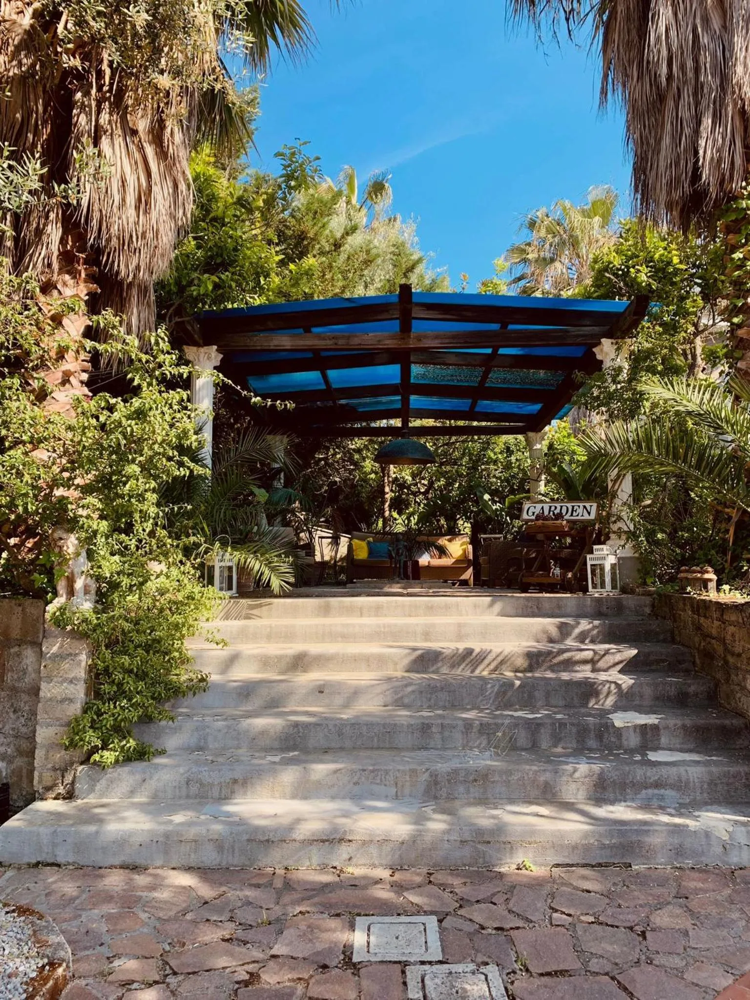 Patio in Villa Giovanna