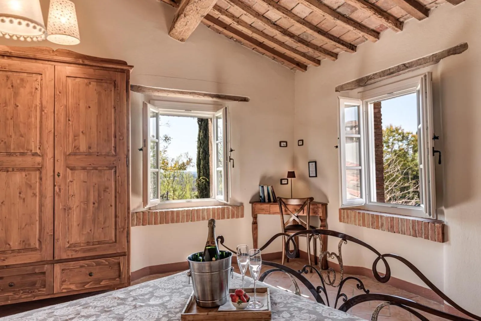 Photo of the whole room in Locanda dell'Aioncino