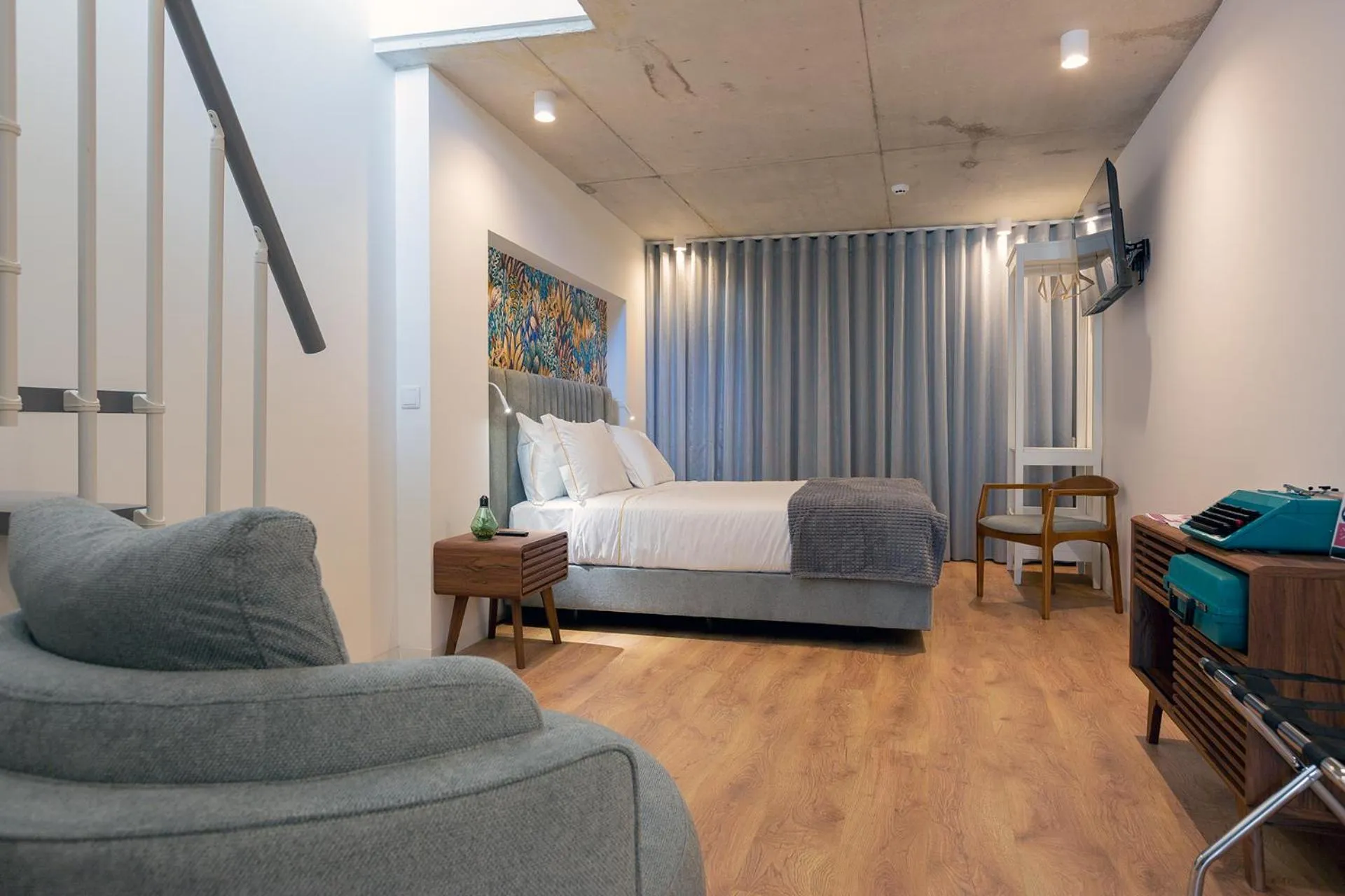 Bed in Bemyguest - Loft Guest House Jardim das Mães Charming