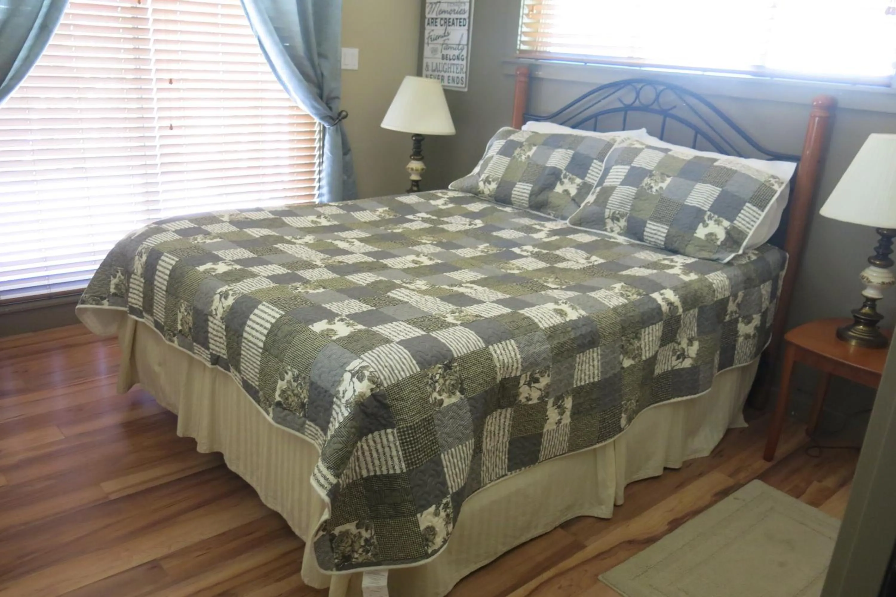 Bed in A Shack In The Woods