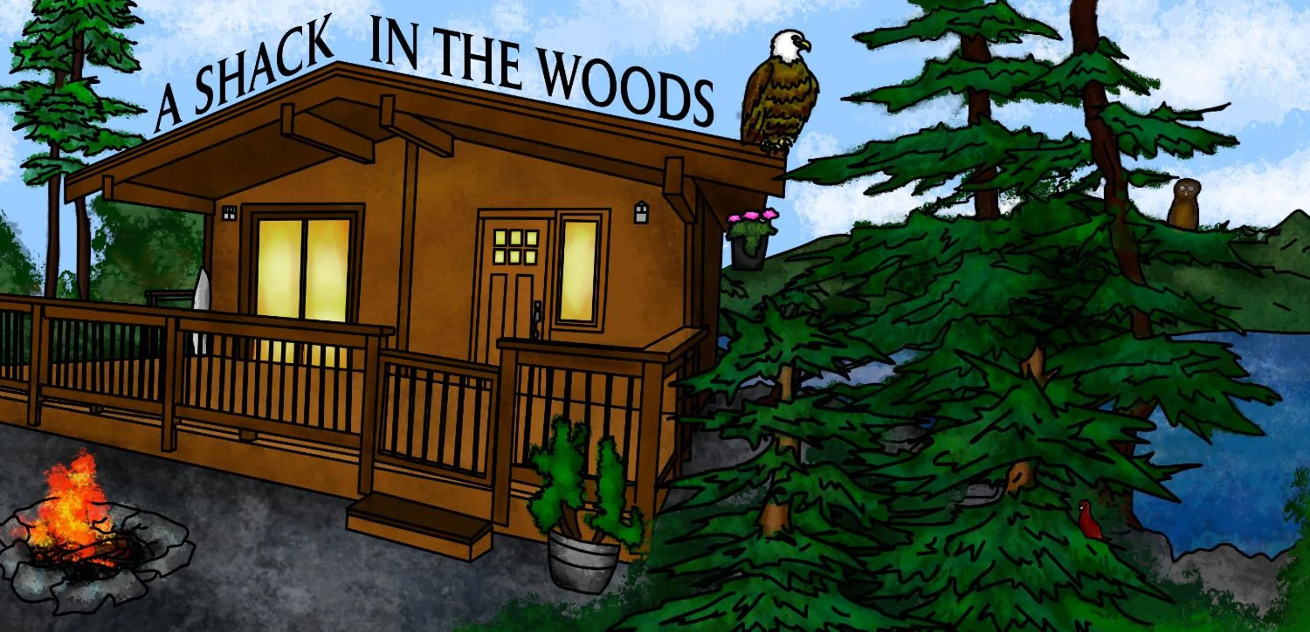 Property building in A Shack In The Woods