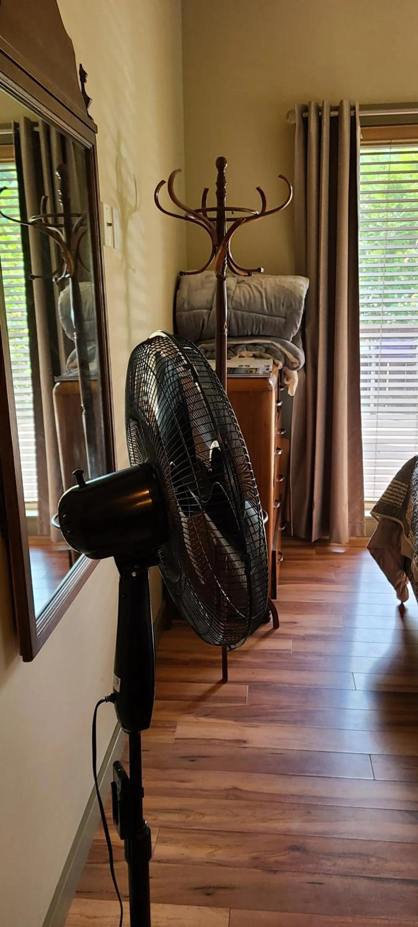 fireplace in A Shack In The Woods
