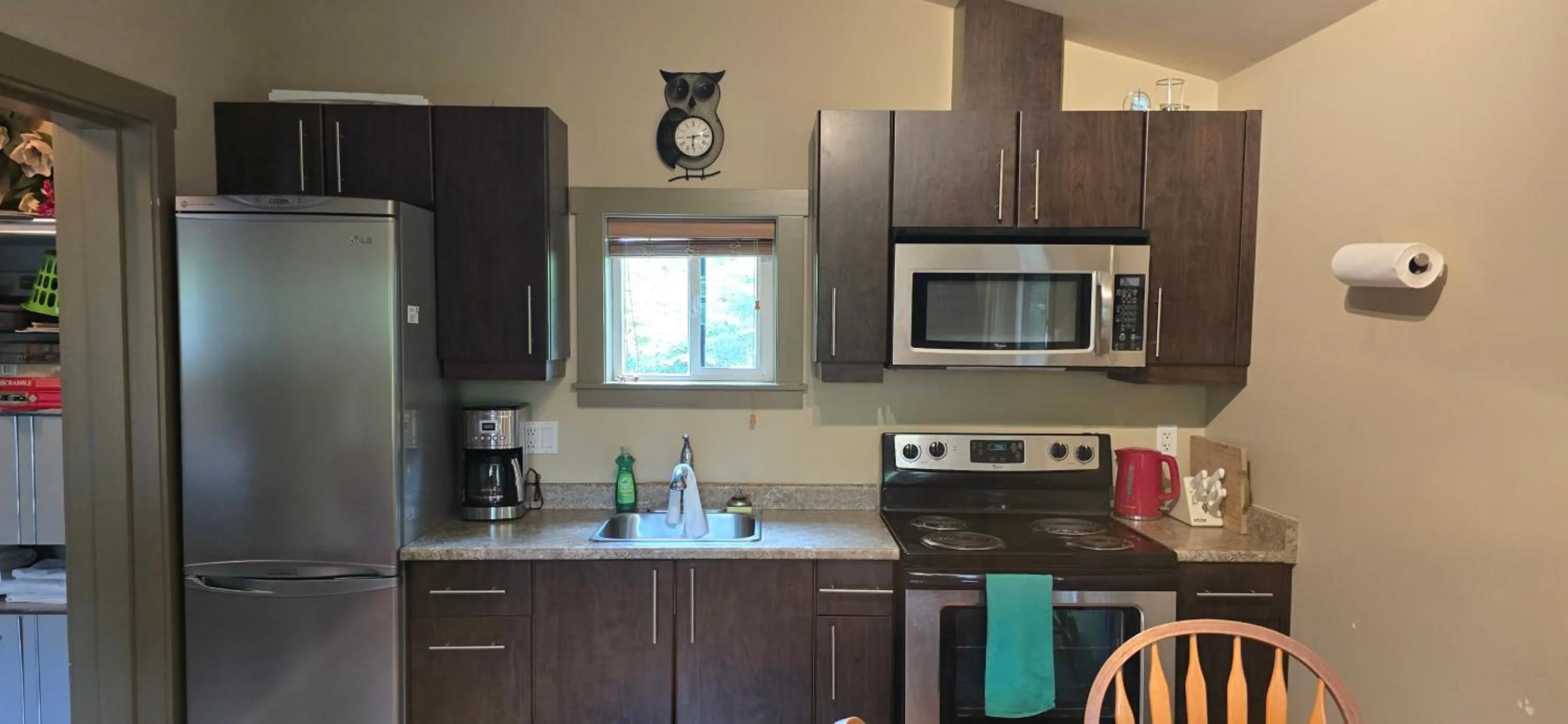 kitchen in A Shack In The Woods