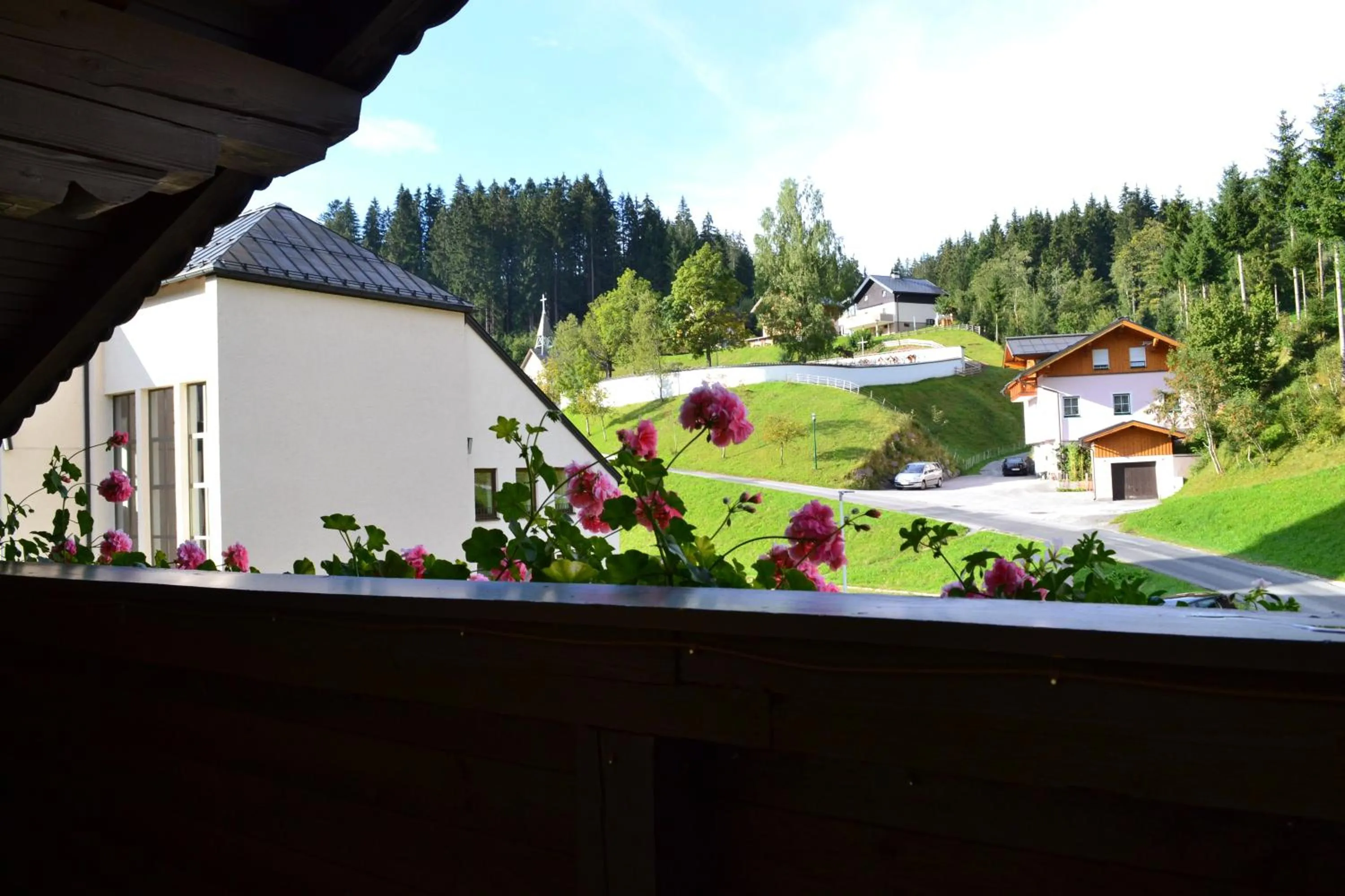 Balcony/Terrace in Pension Haus Rohrmoser
