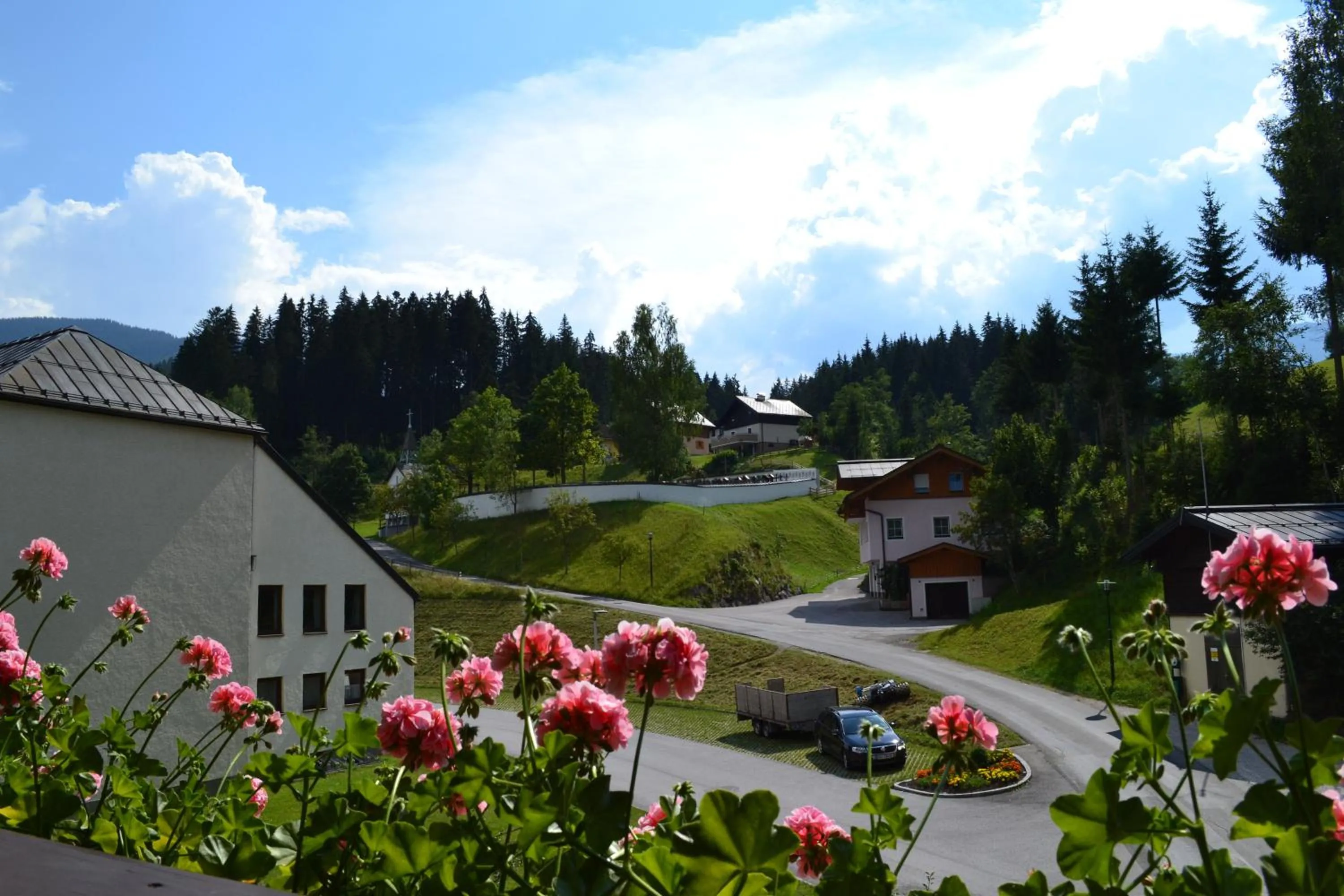 Balcony/Terrace in Pension Haus Rohrmoser