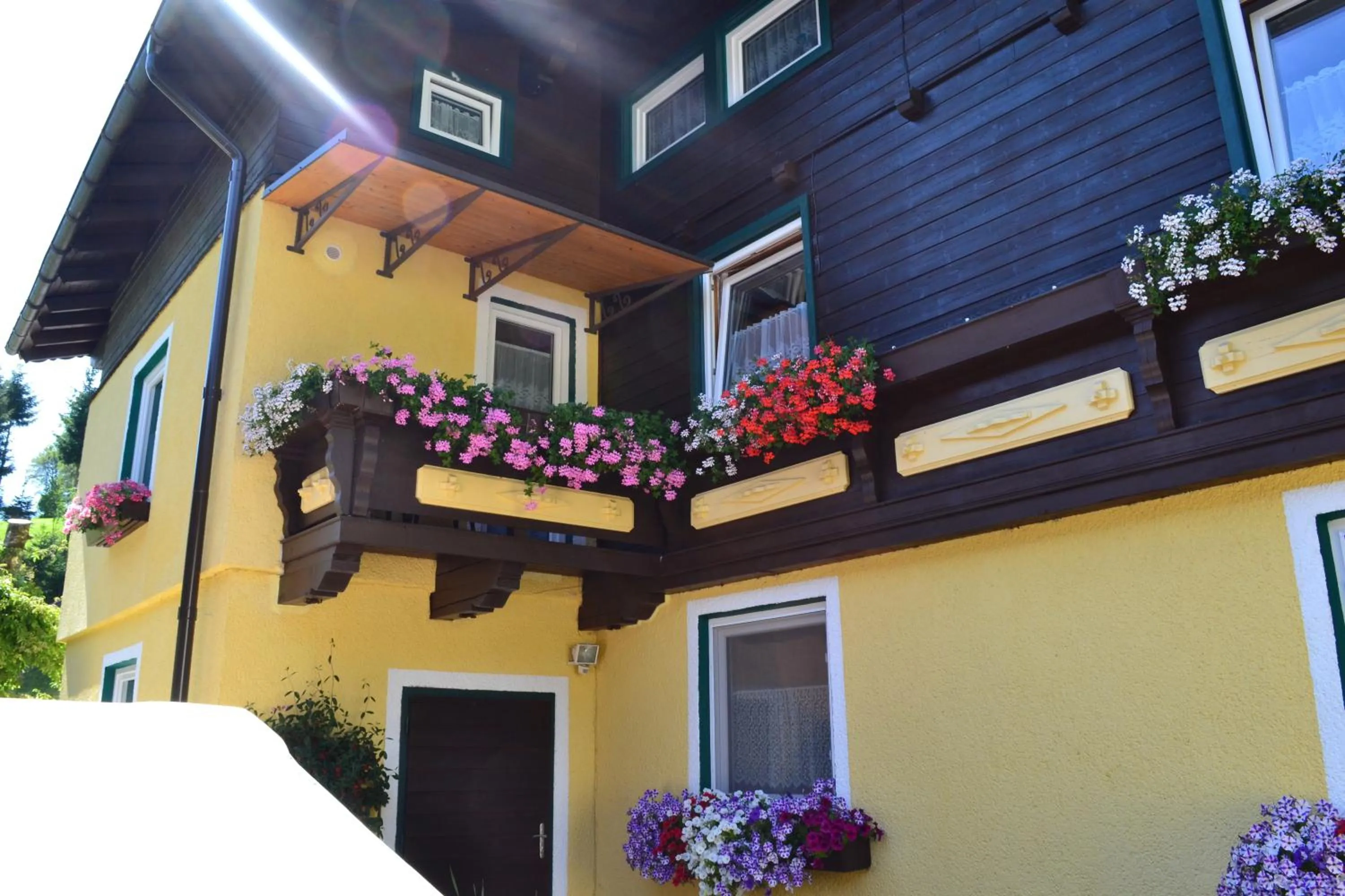 Balcony/Terrace in Pension Haus Rohrmoser