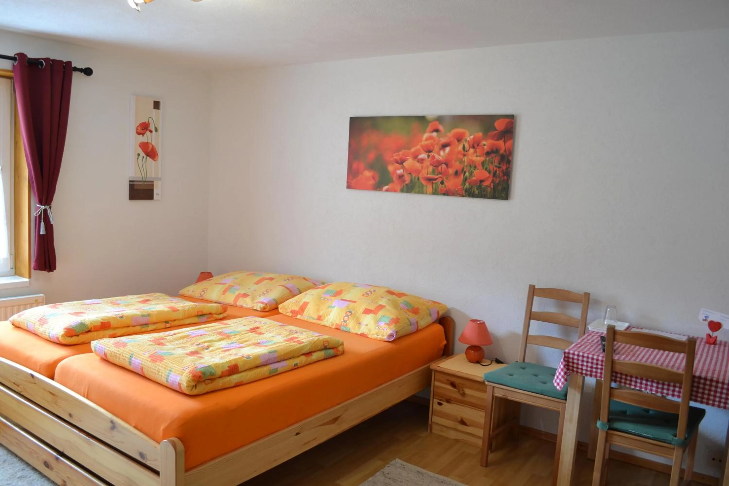Bed in Pension Haus Rohrmoser