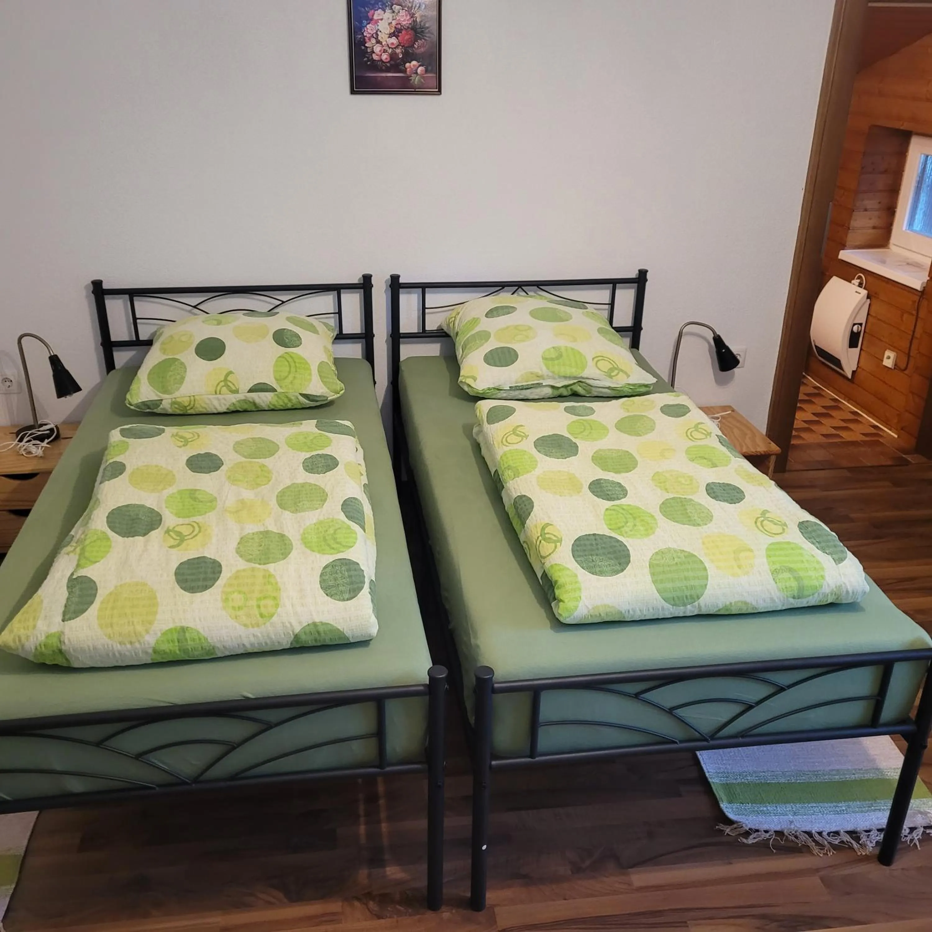 Bed in Pension Haus Rohrmoser