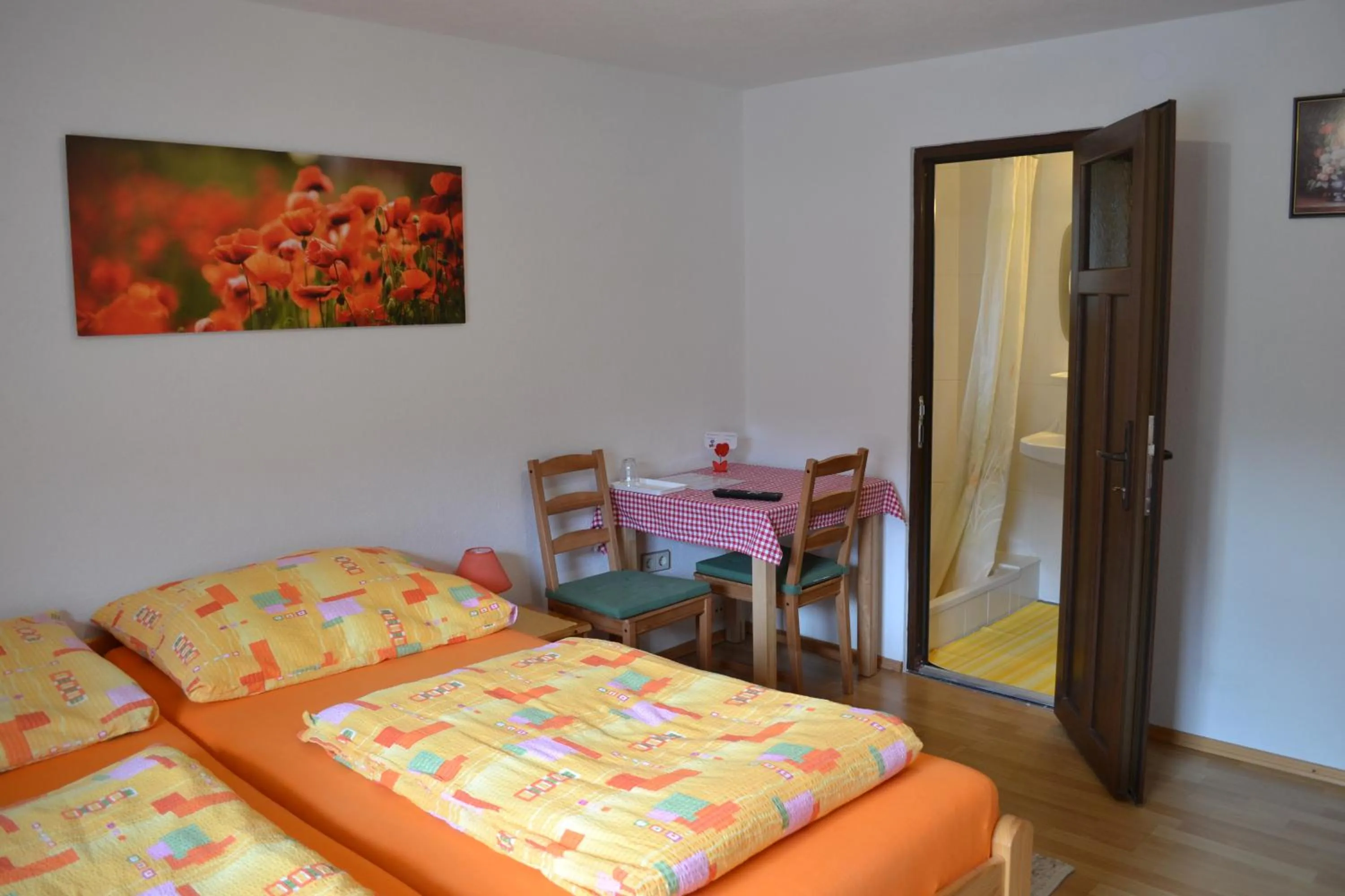 Bed in Pension Haus Rohrmoser