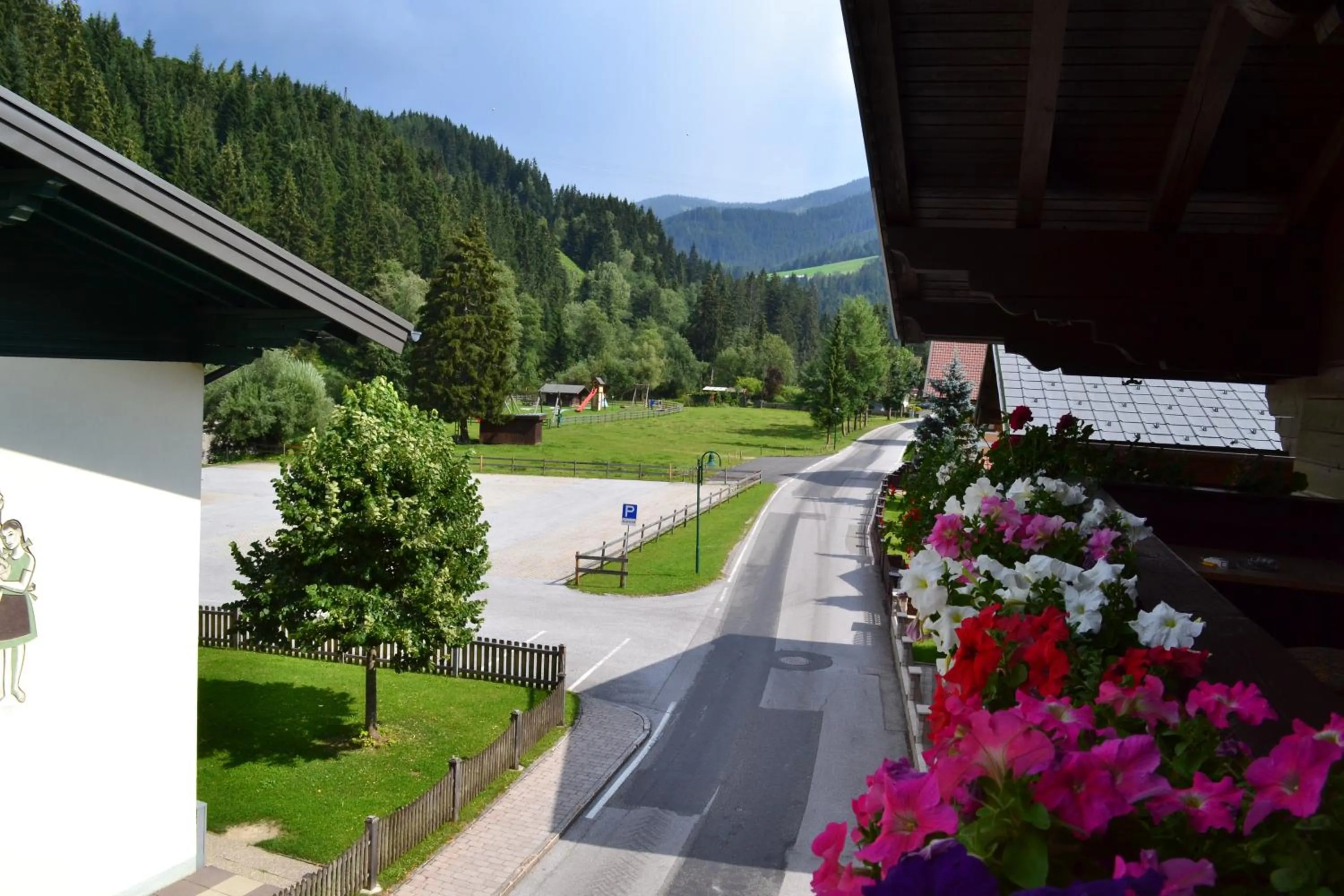 Balcony/Terrace in Pension Haus Rohrmoser