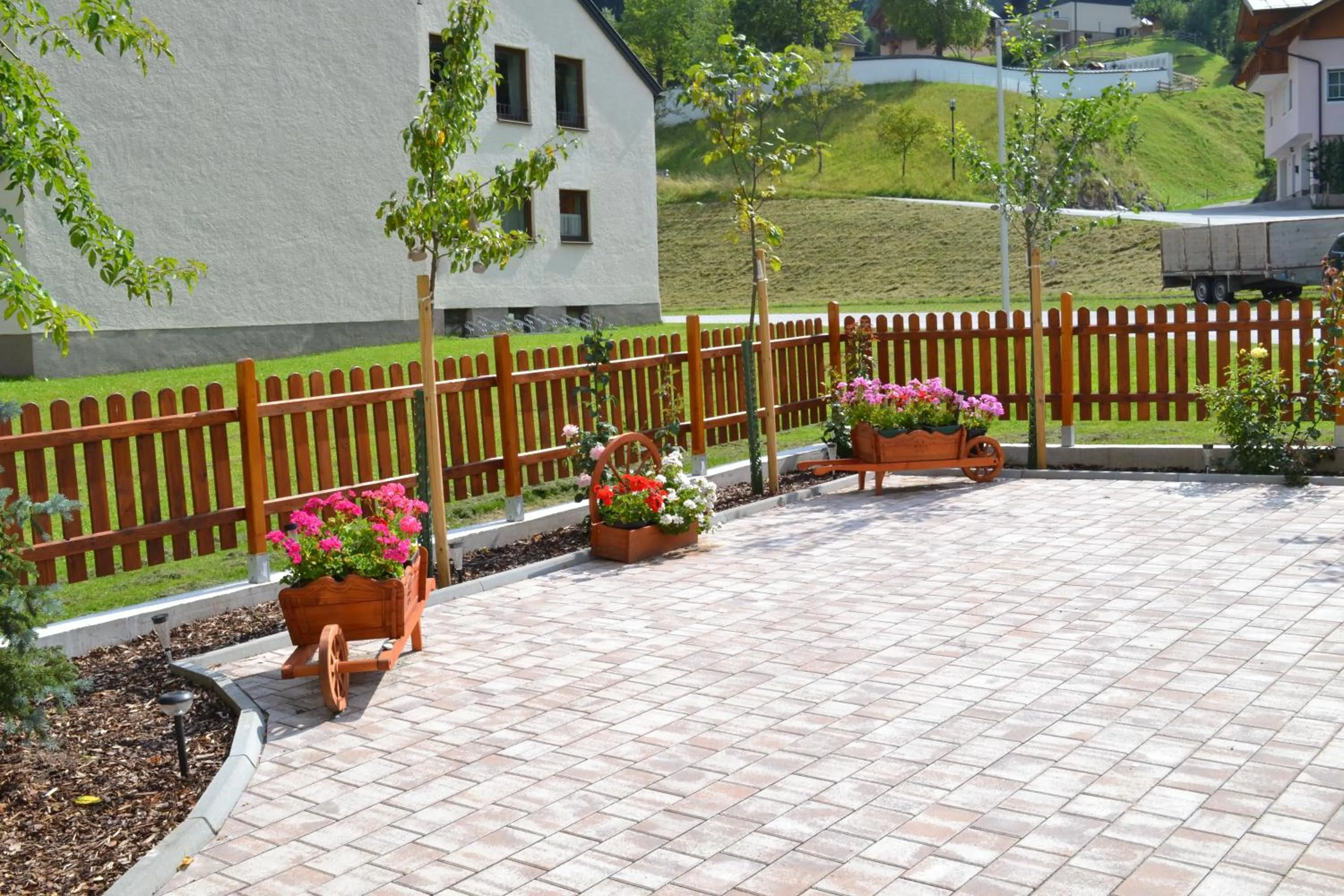 Balcony/Terrace in Pension Haus Rohrmoser