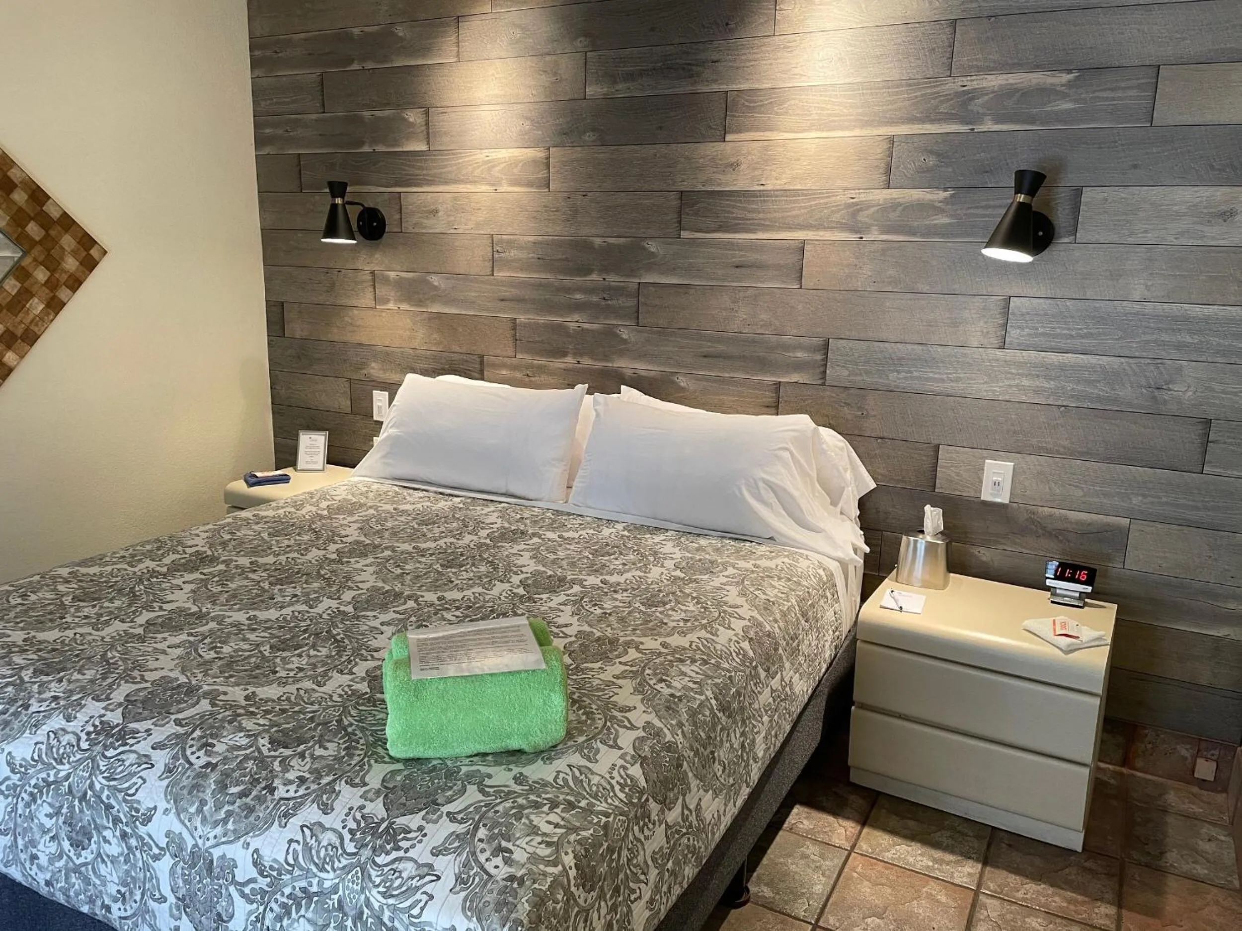 Bed in Desert Paradise - A Men's Clothing Optional Resort