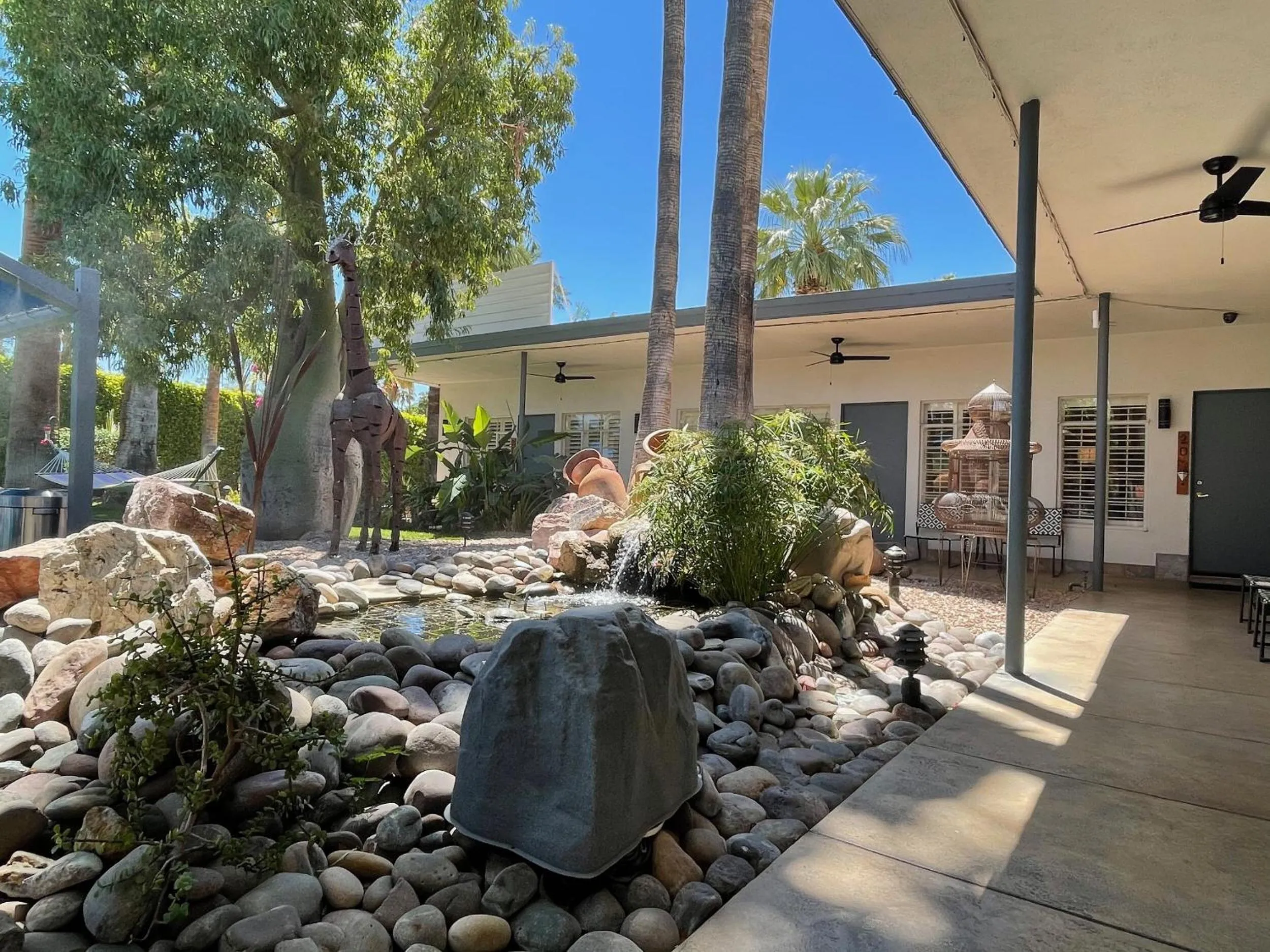 Garden in Desert Paradise - A Men's Clothing Optional Resort