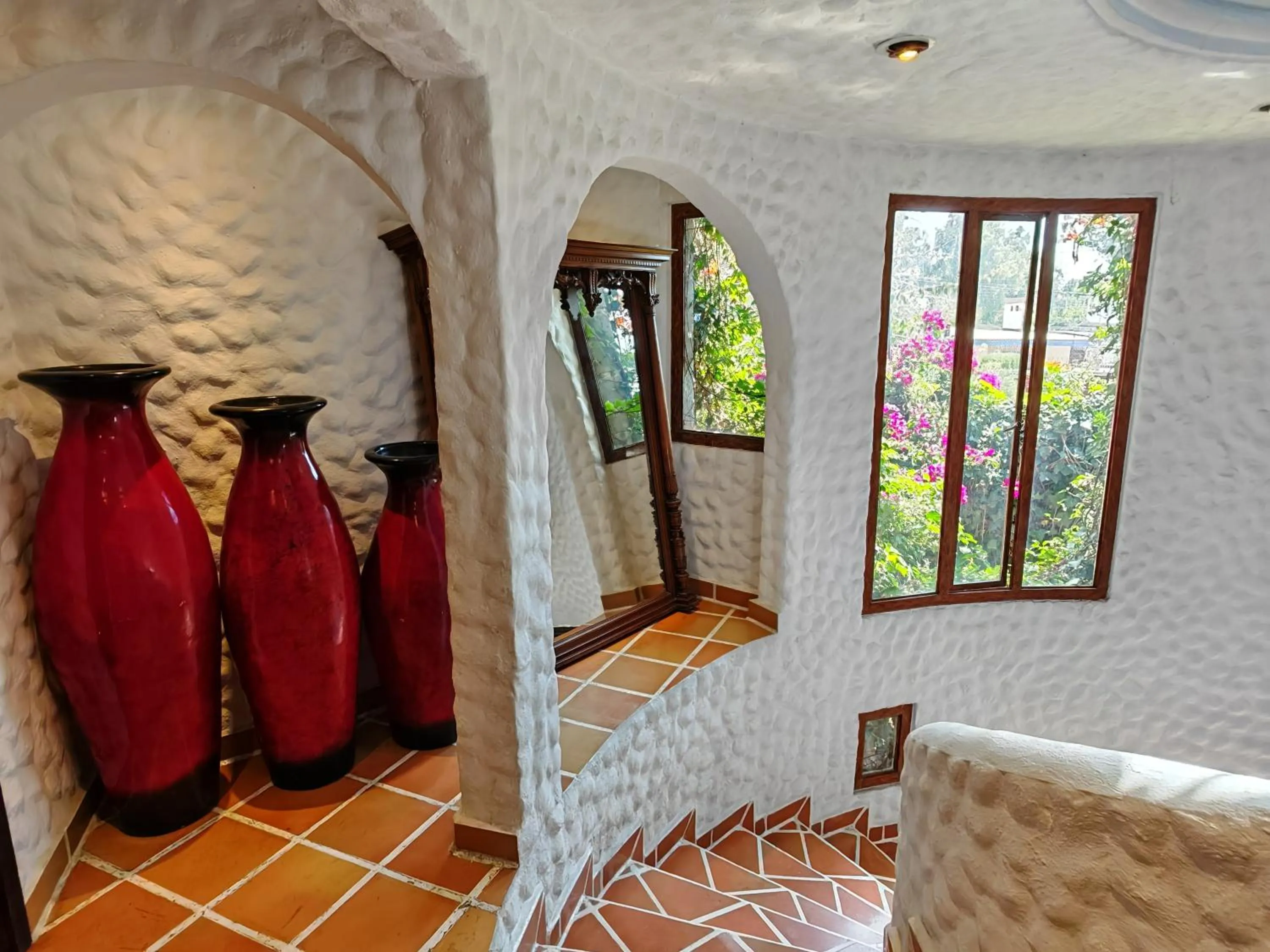 Seating area, Bed in Mansion Tepotzotlan