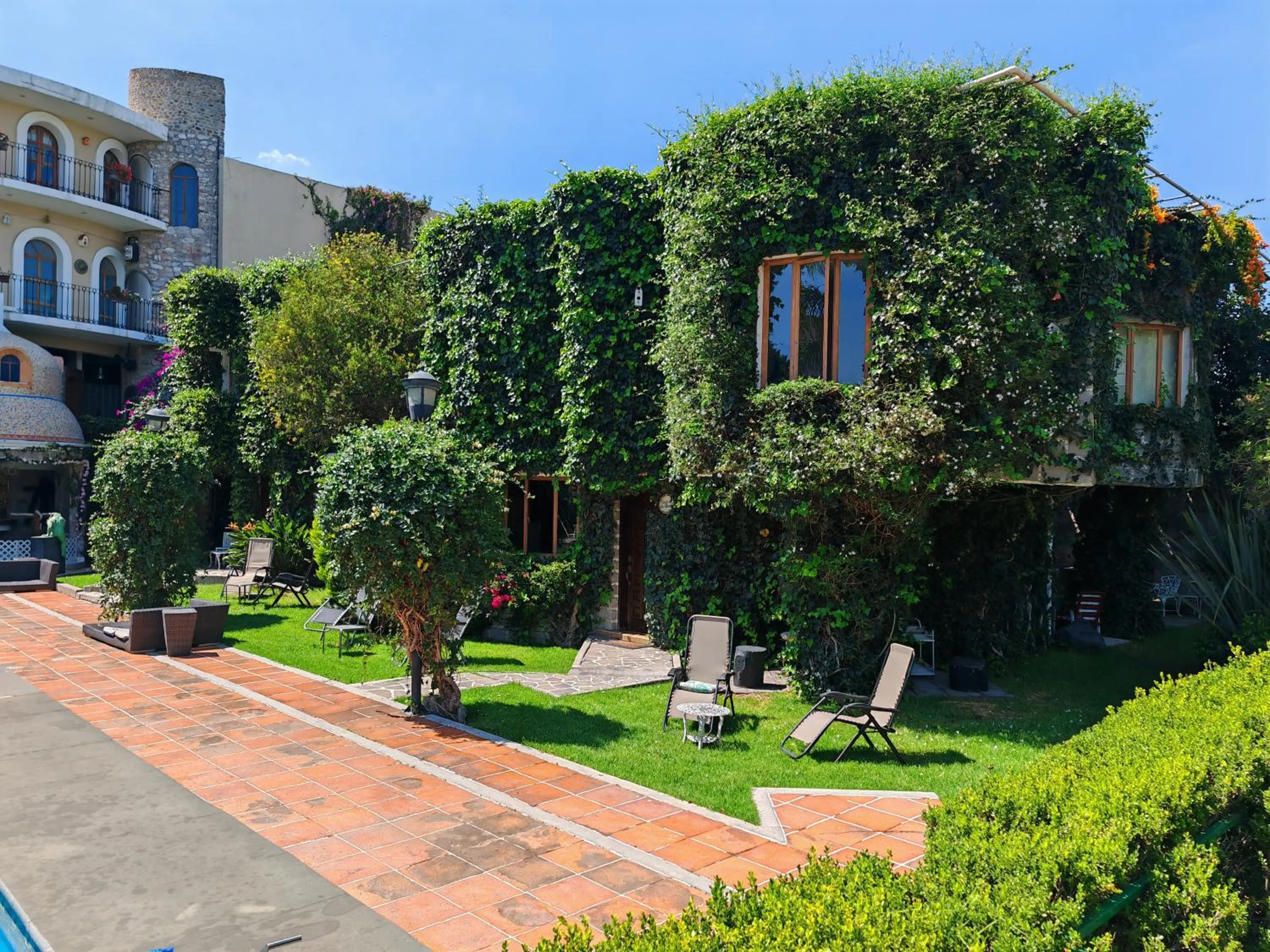 Garden in Mansion Tepotzotlan