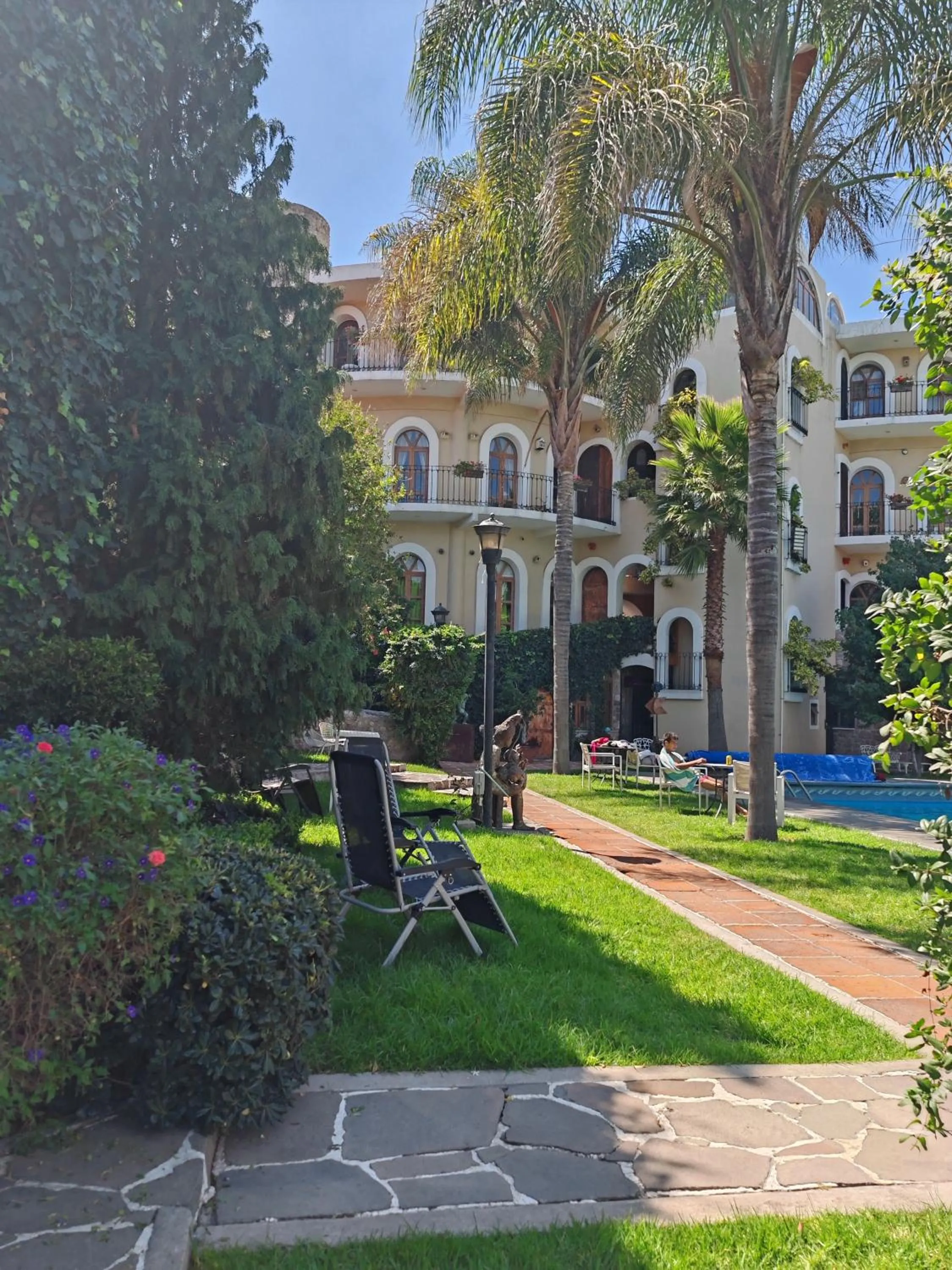 Garden in Mansion Tepotzotlan