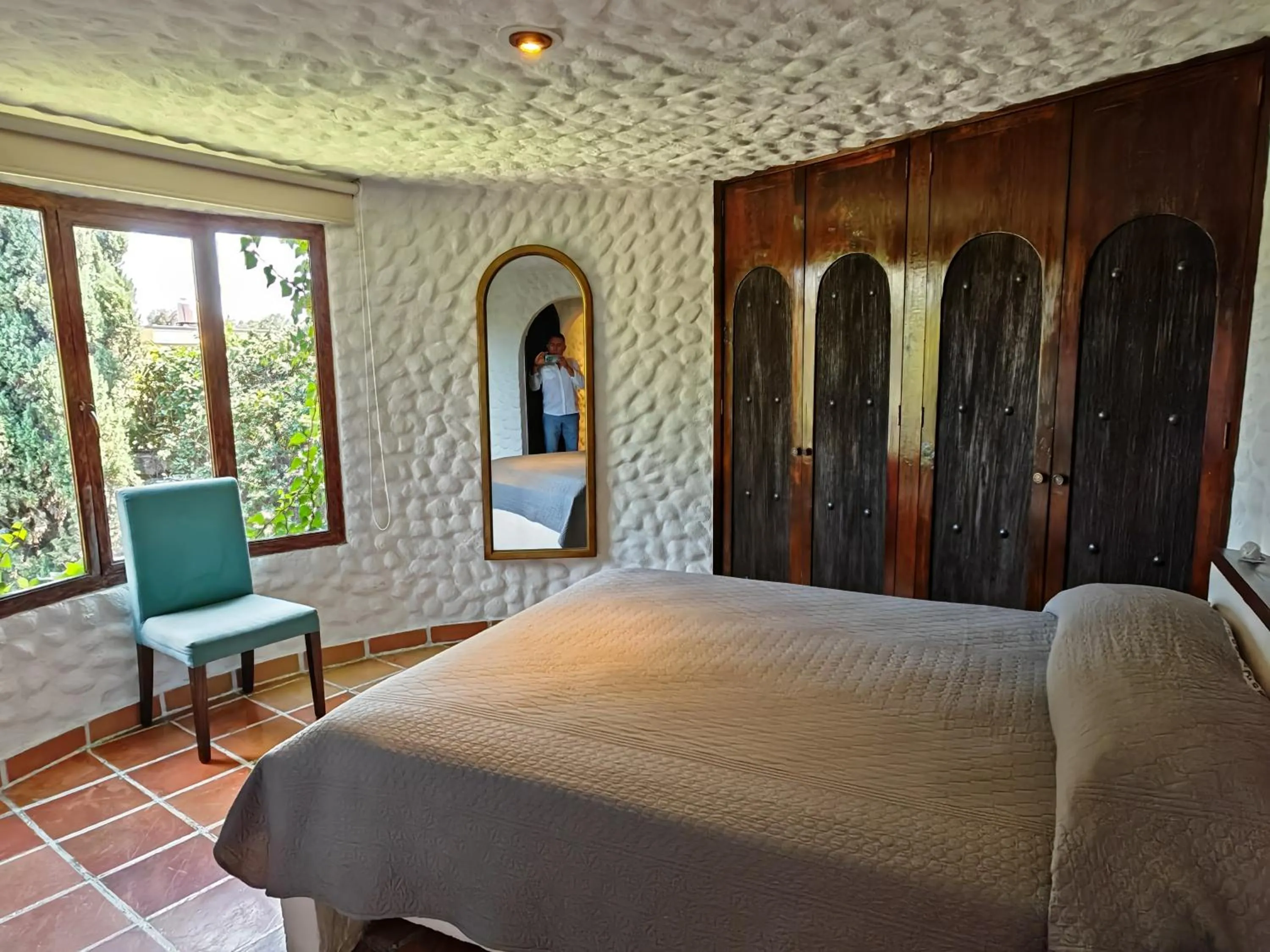 Photo of the whole room, Bed in Mansion Tepotzotlan