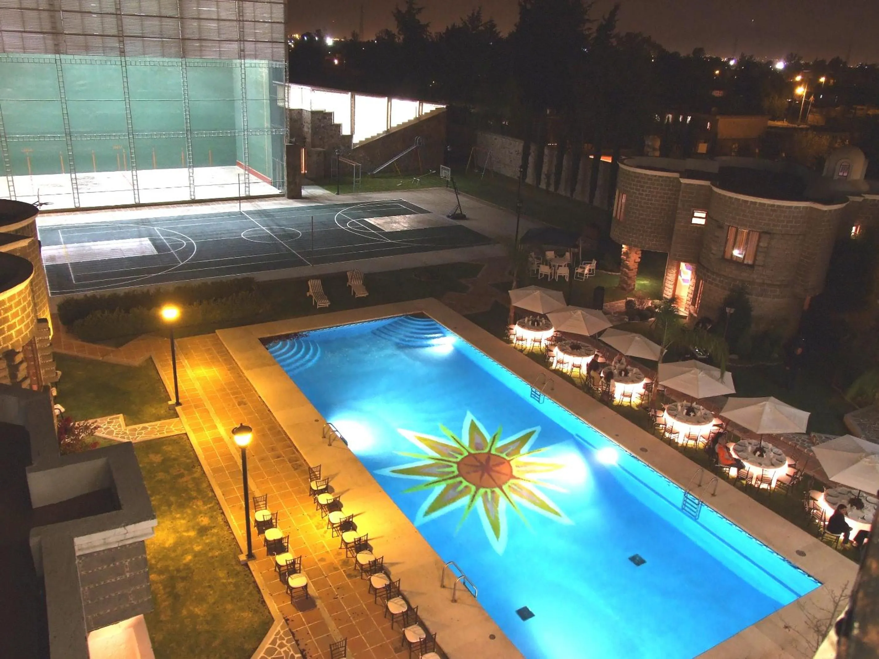 Bird's eye view in Mansion Tepotzotlan