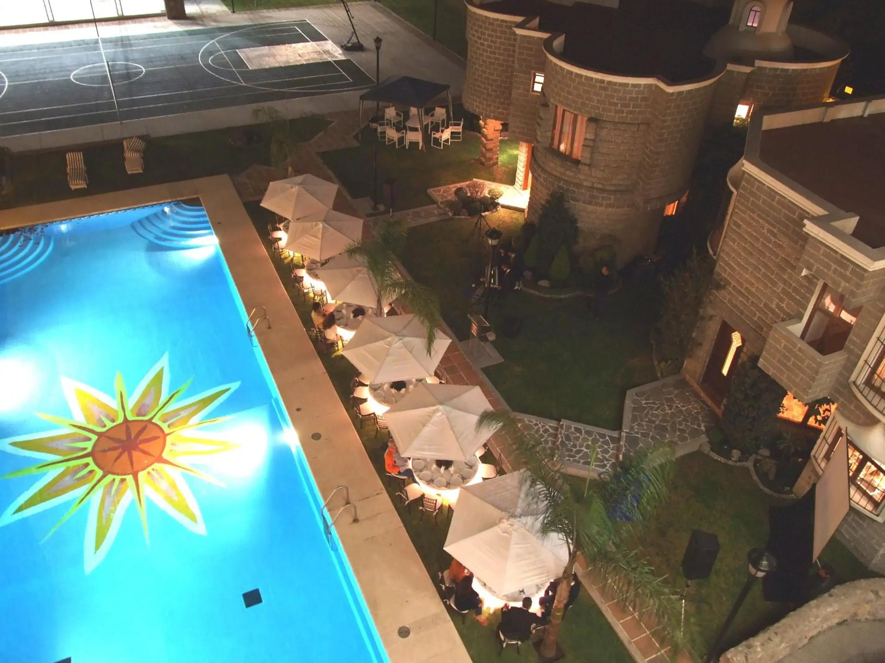 Bird's eye view in Mansion Tepotzotlan Bird's eye view in Mansion Tepotzotlan